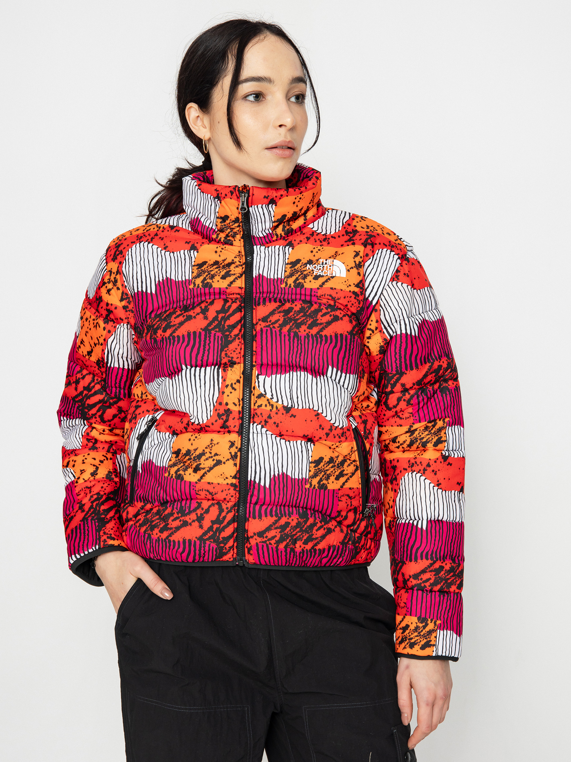 Geacă The North Face Tnf 2000 Wmn (fiery red abstr ysmt pt)