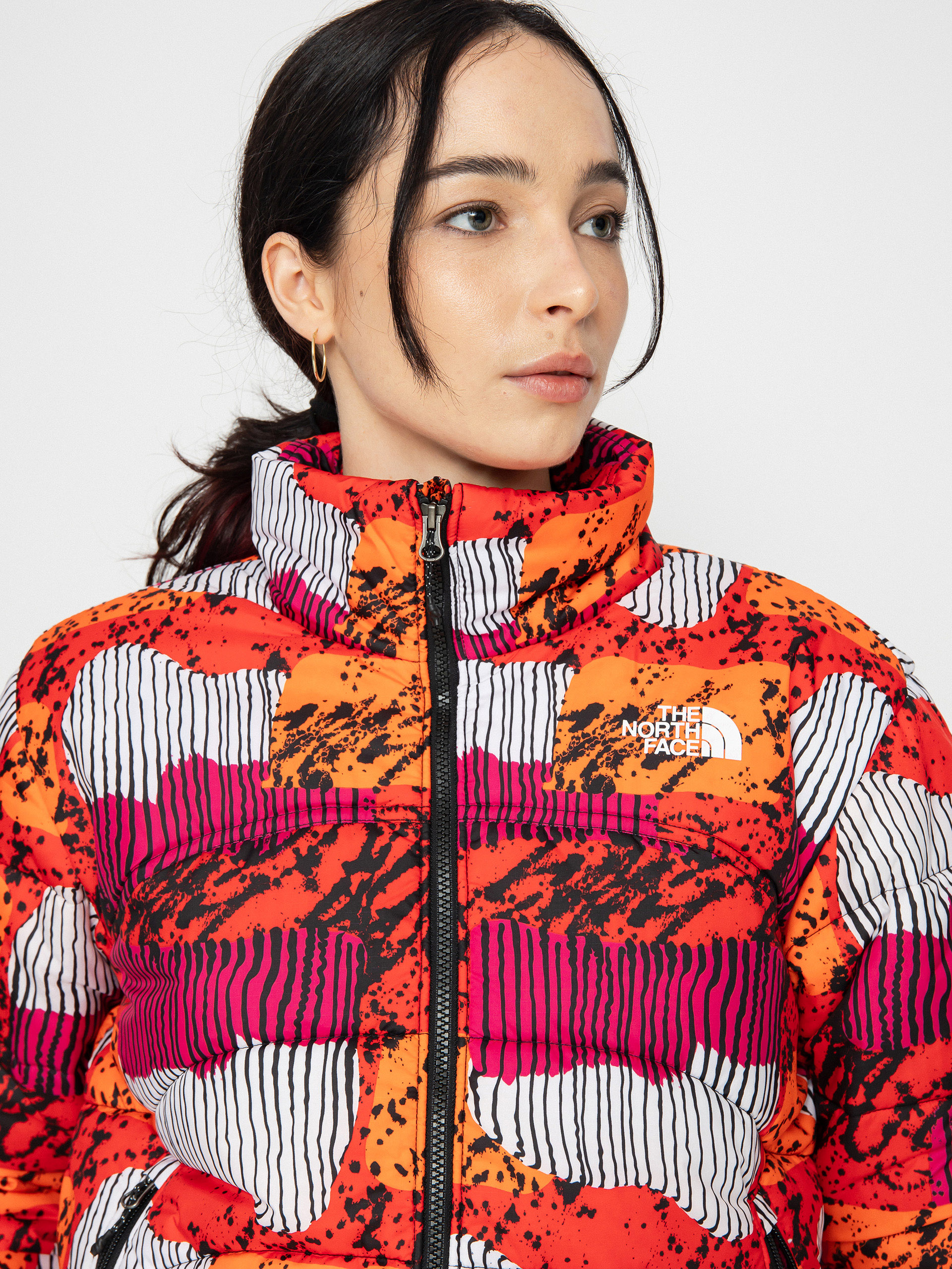 Geacă The North Face Tnf 2000 Wmn (fiery red abstr ysmt pt)