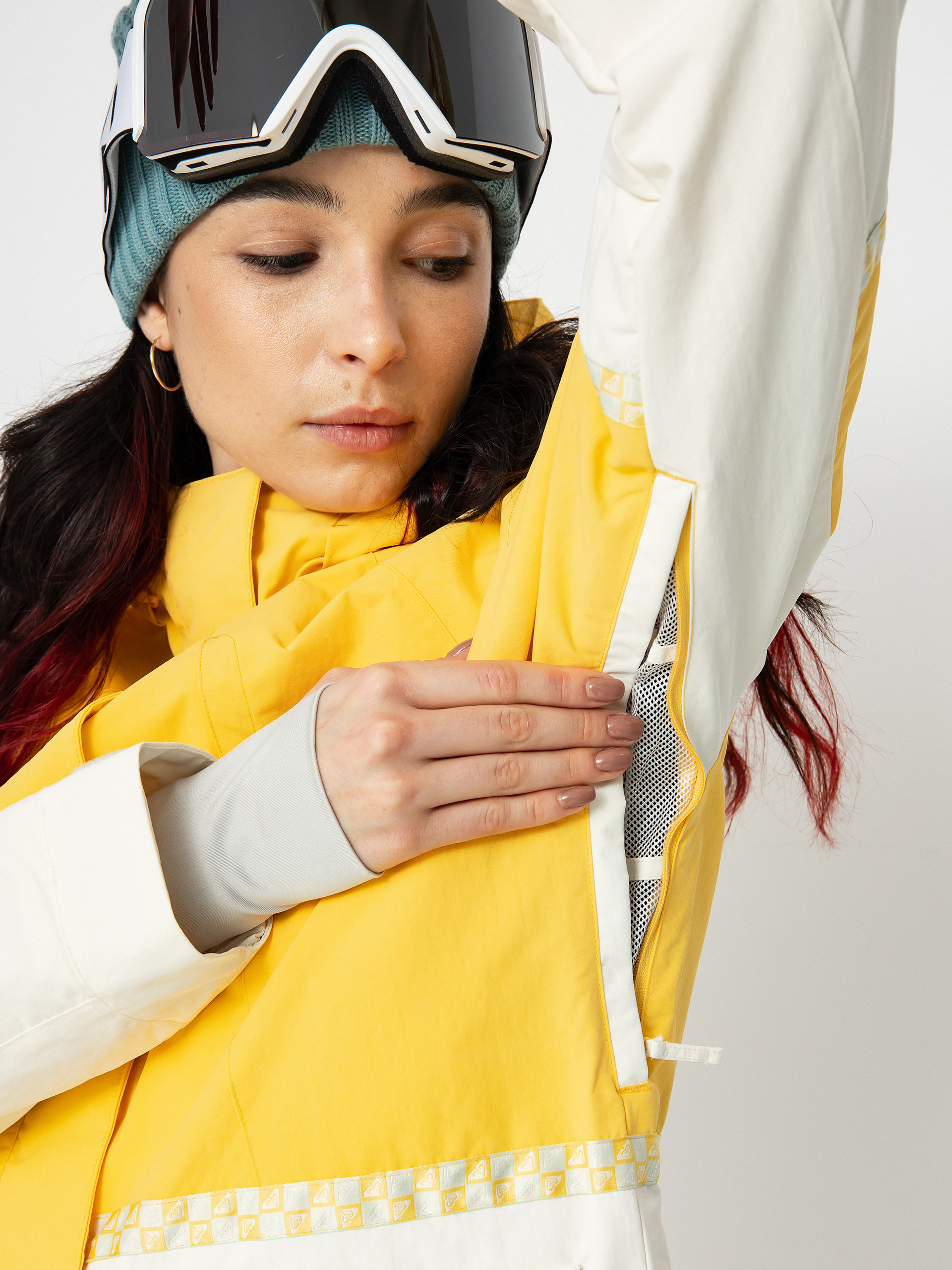 Pentru femei Geacă de snowboard Roxy Ritual (sunset gold)