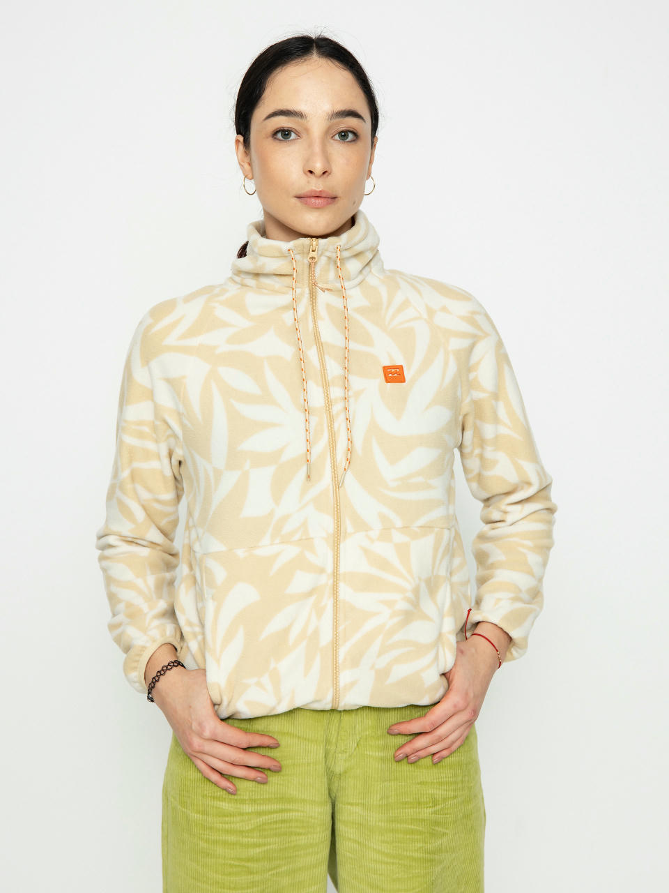 Pentru femei Hanorac din fleece Billabong Boundary Zip Lite (oat)