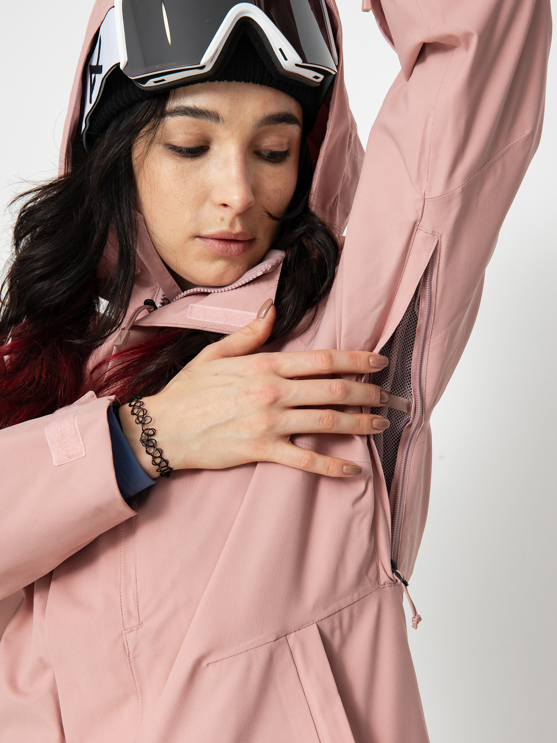 Pentru femei Geacă de snowboard Burton Jet Ridge (powder blush)