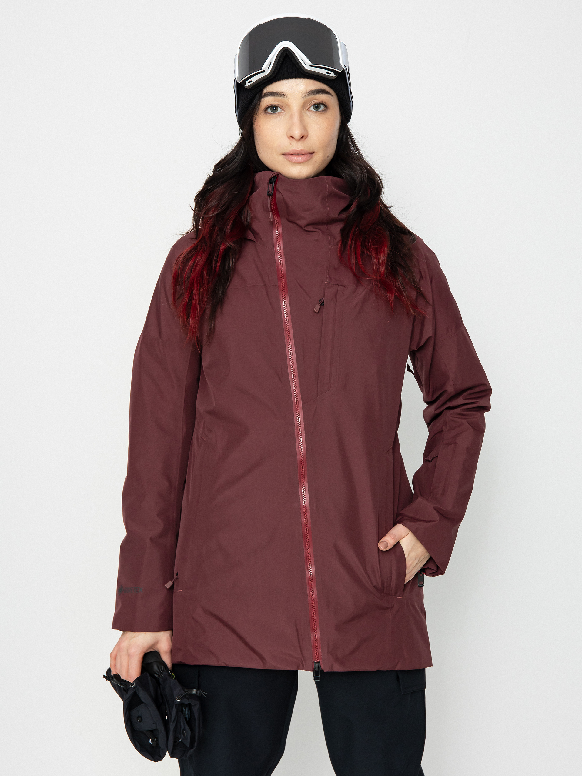 Geacă de snowboard Burton Pillowline Gore Tex Wmn (almandine)