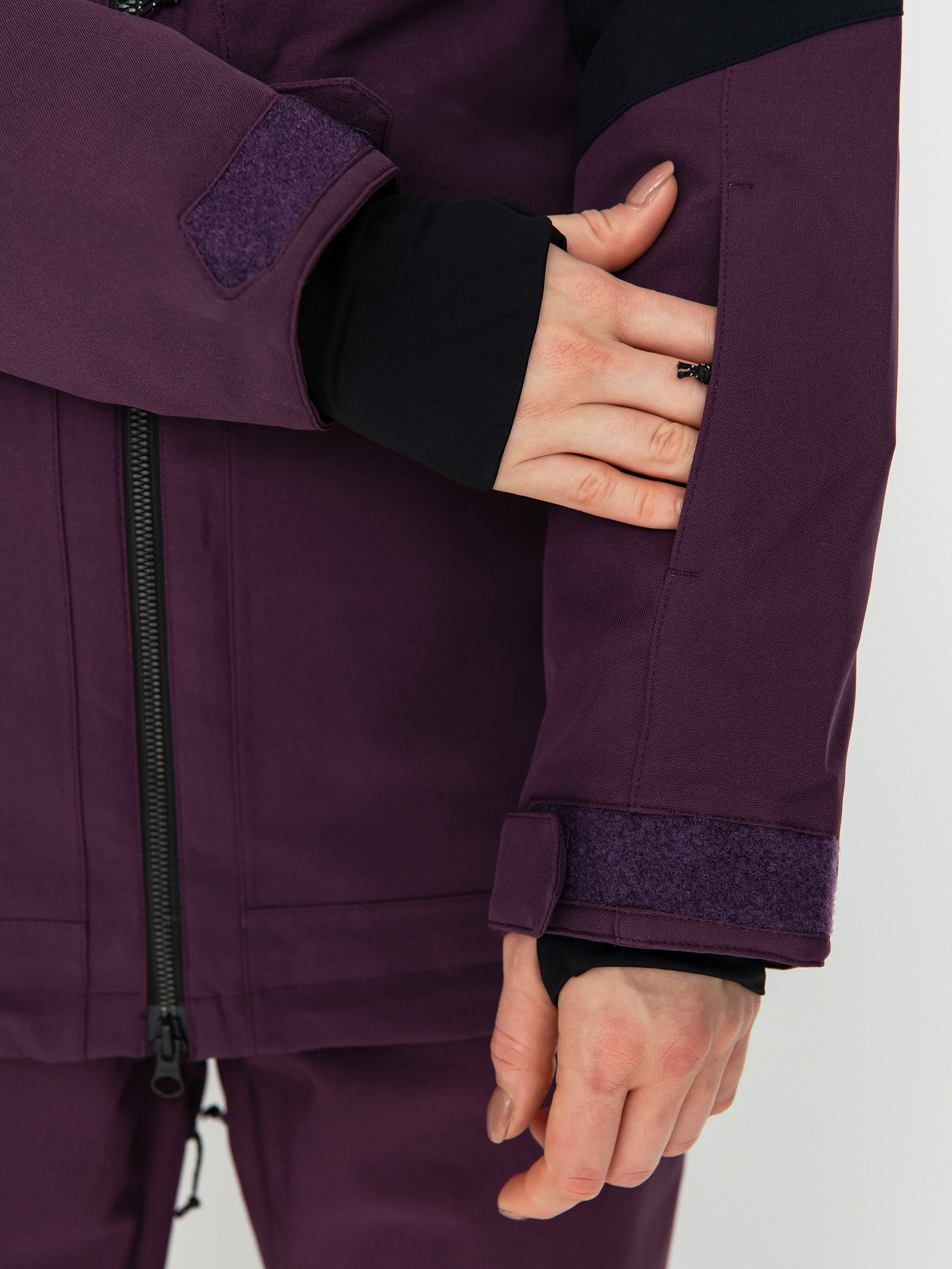 Pentru femei Geacă de snowboard Volcom Shelter 3D Stretch (blackberry)