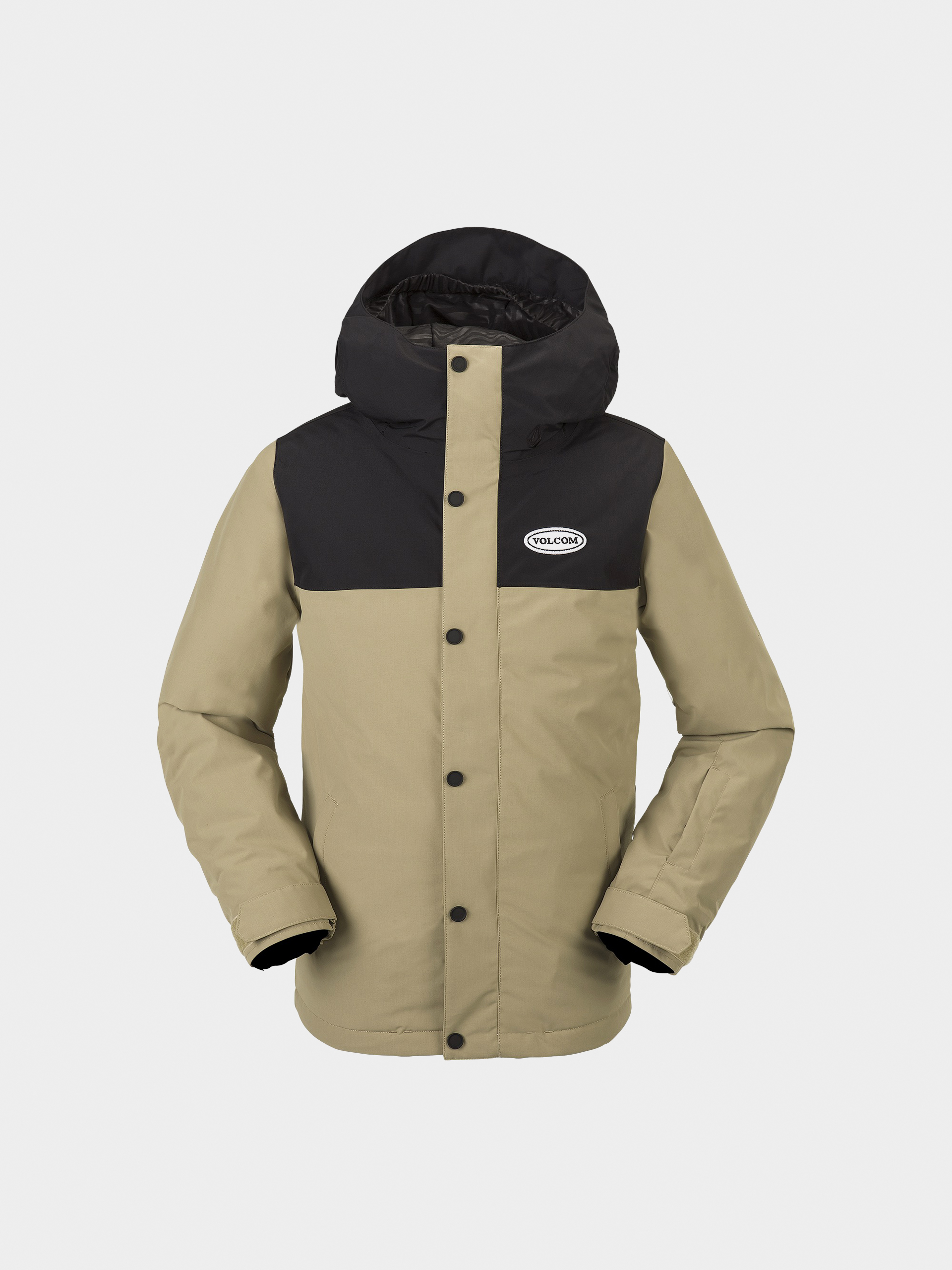 Geacă de snowboard Volcom Stone.91 Ins JR (dark khaki)