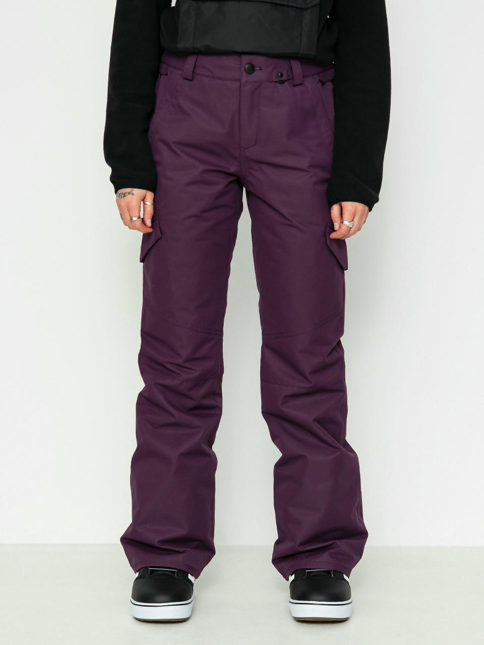 Pentru femei Pantaloni pentru snowboard Volcom Bridger Ins (blackberry)