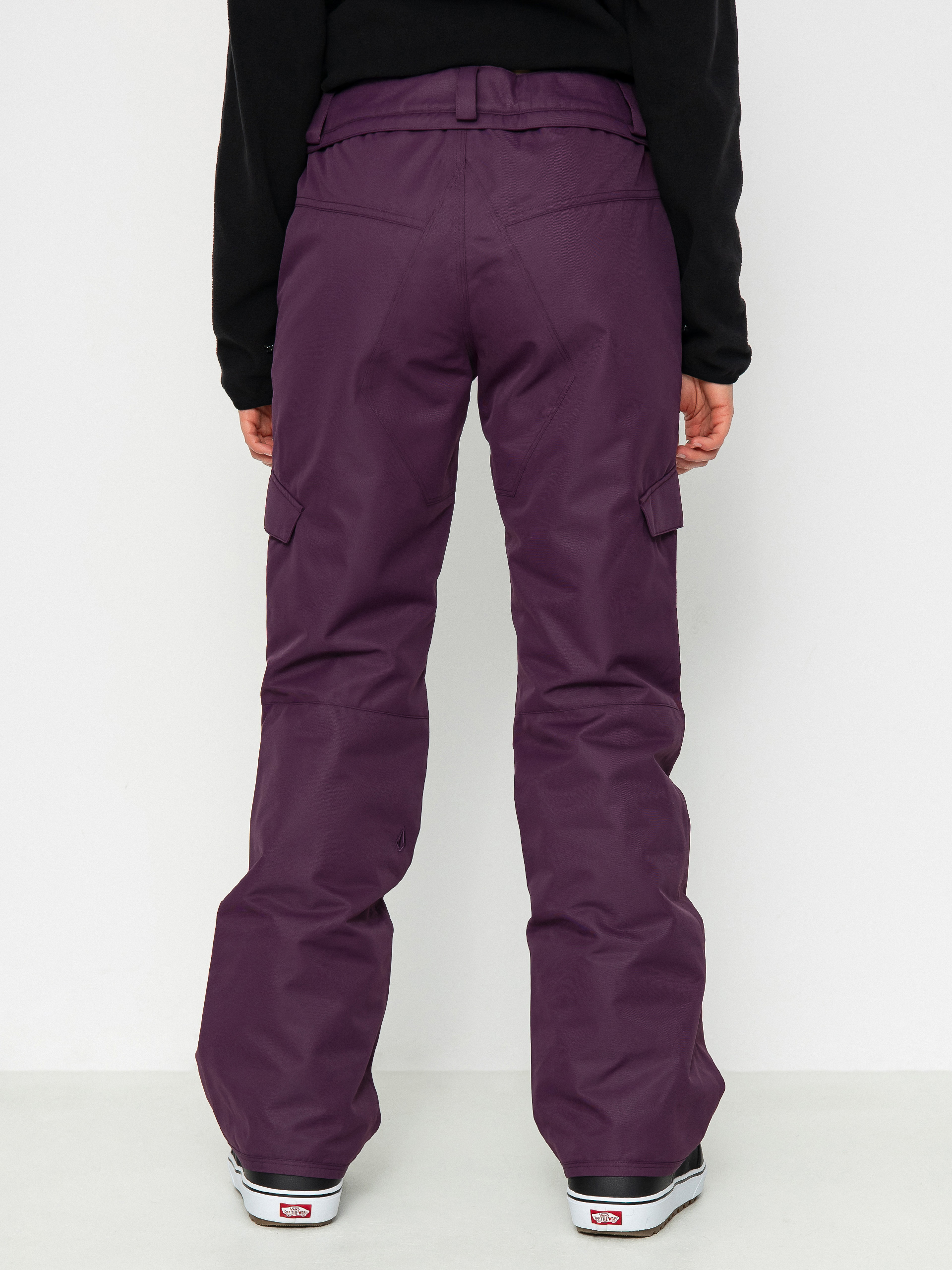 Pentru femei Pantaloni pentru snowboard Volcom Bridger Ins (blackberry)