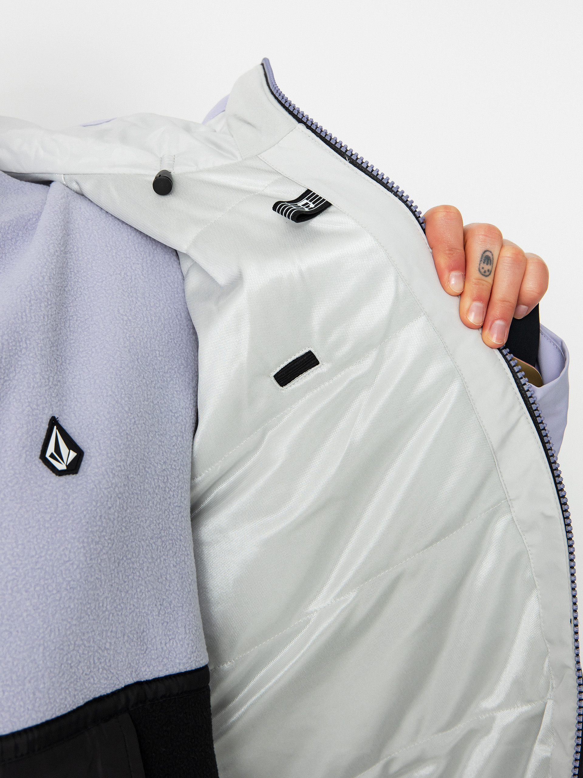 Pentru femei Geacă de snowboard Volcom 3D Stretch Gore (lilac ash)