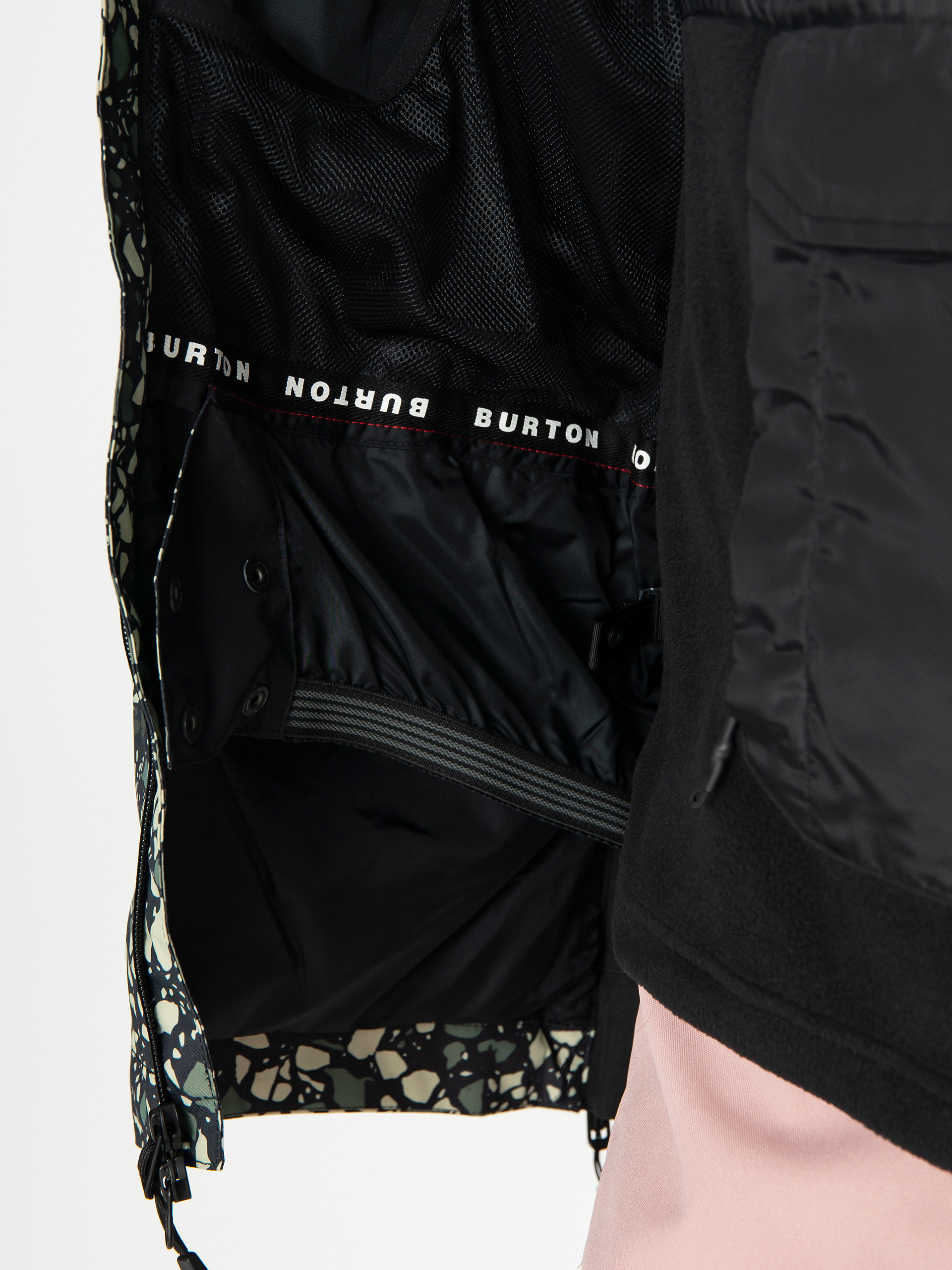 Pentru femei Geacă de snowboard Burton Lalik (sediment/true black)