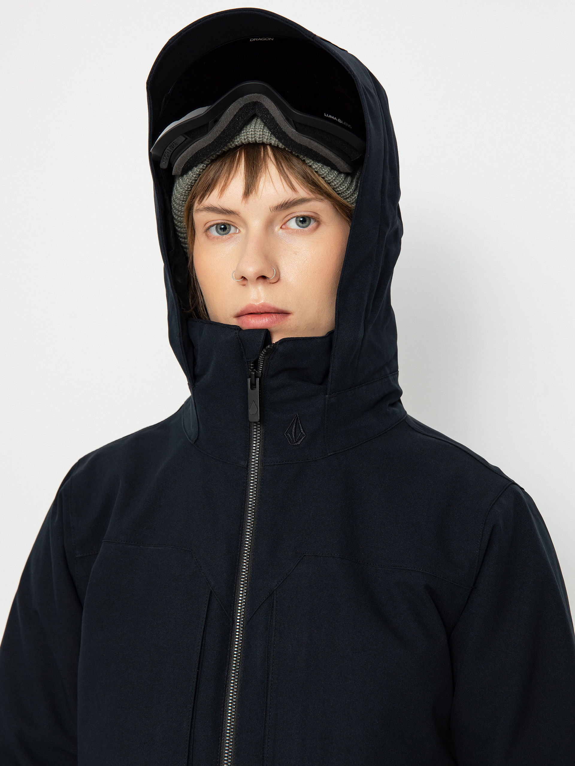 Pentru femei Geacă de snowboard Volcom Shelter 3D Stretch (black)