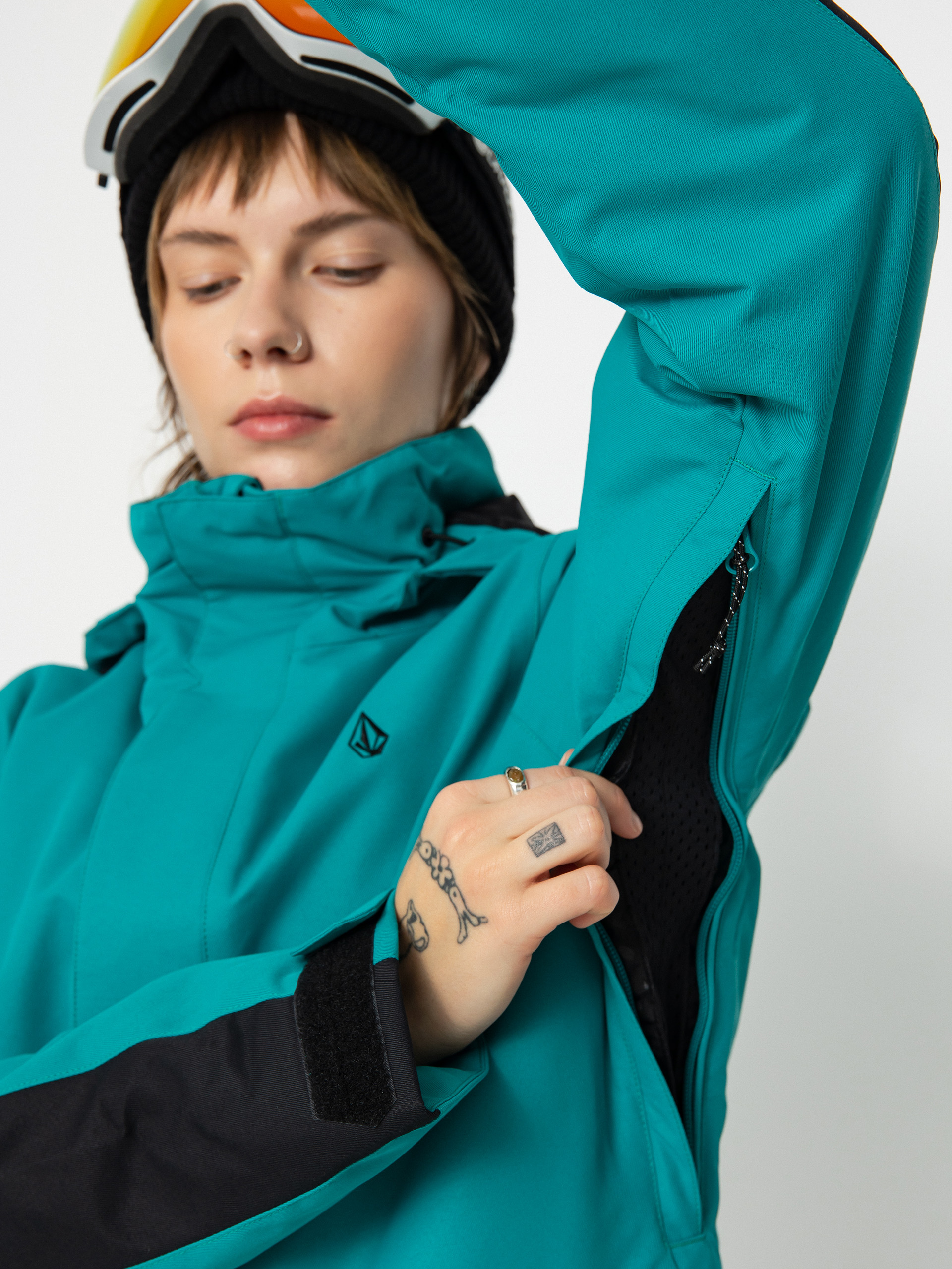 Pentru femei Geacă de snowboard Volcom Westland Ins (vibrant green)