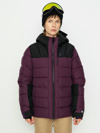 Geacă de snowboard Volcom Puffleup Wmn (blackberry)