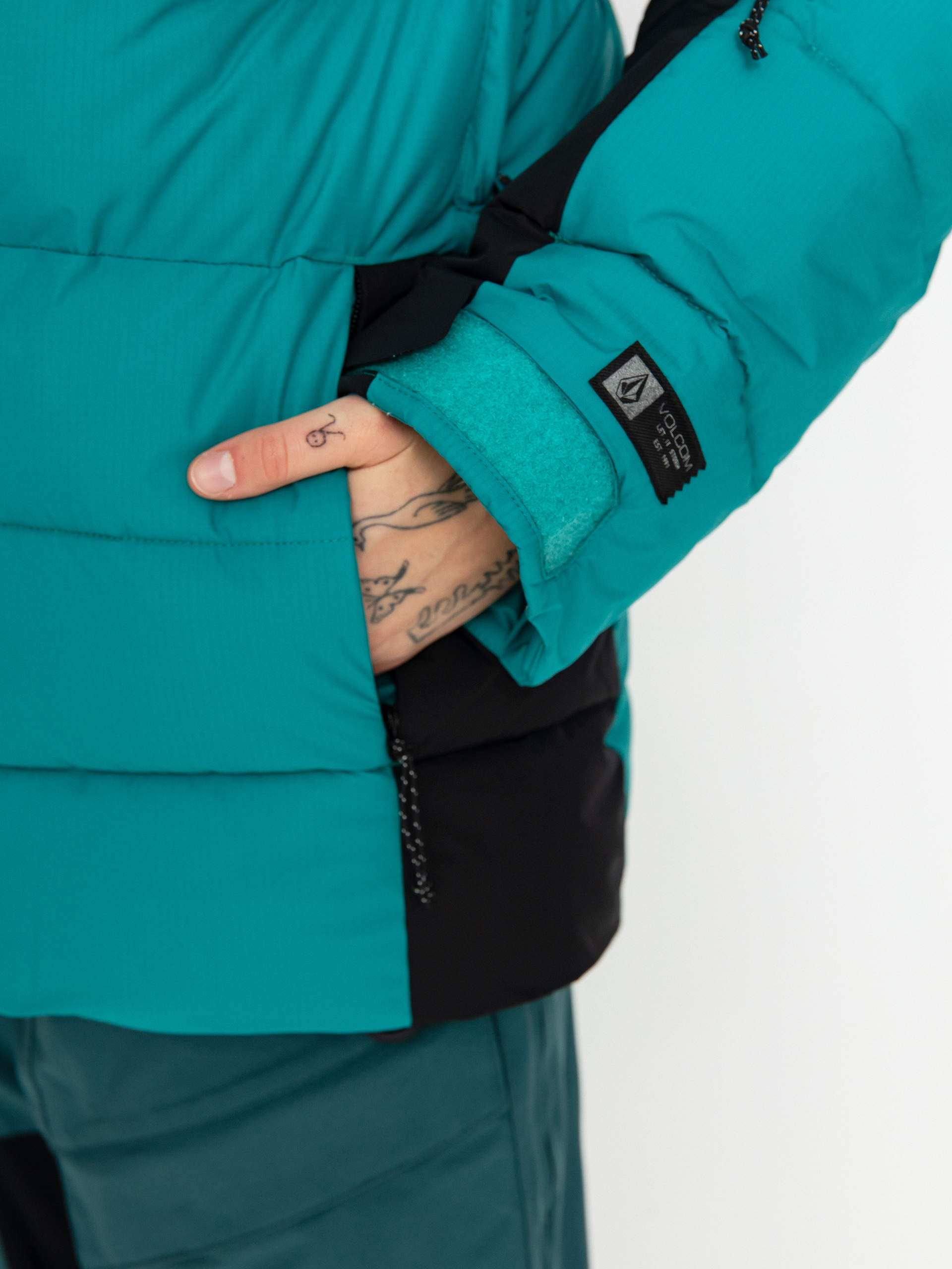 Pentru femei Geacă de snowboard Volcom Puffleup (vibrant green)