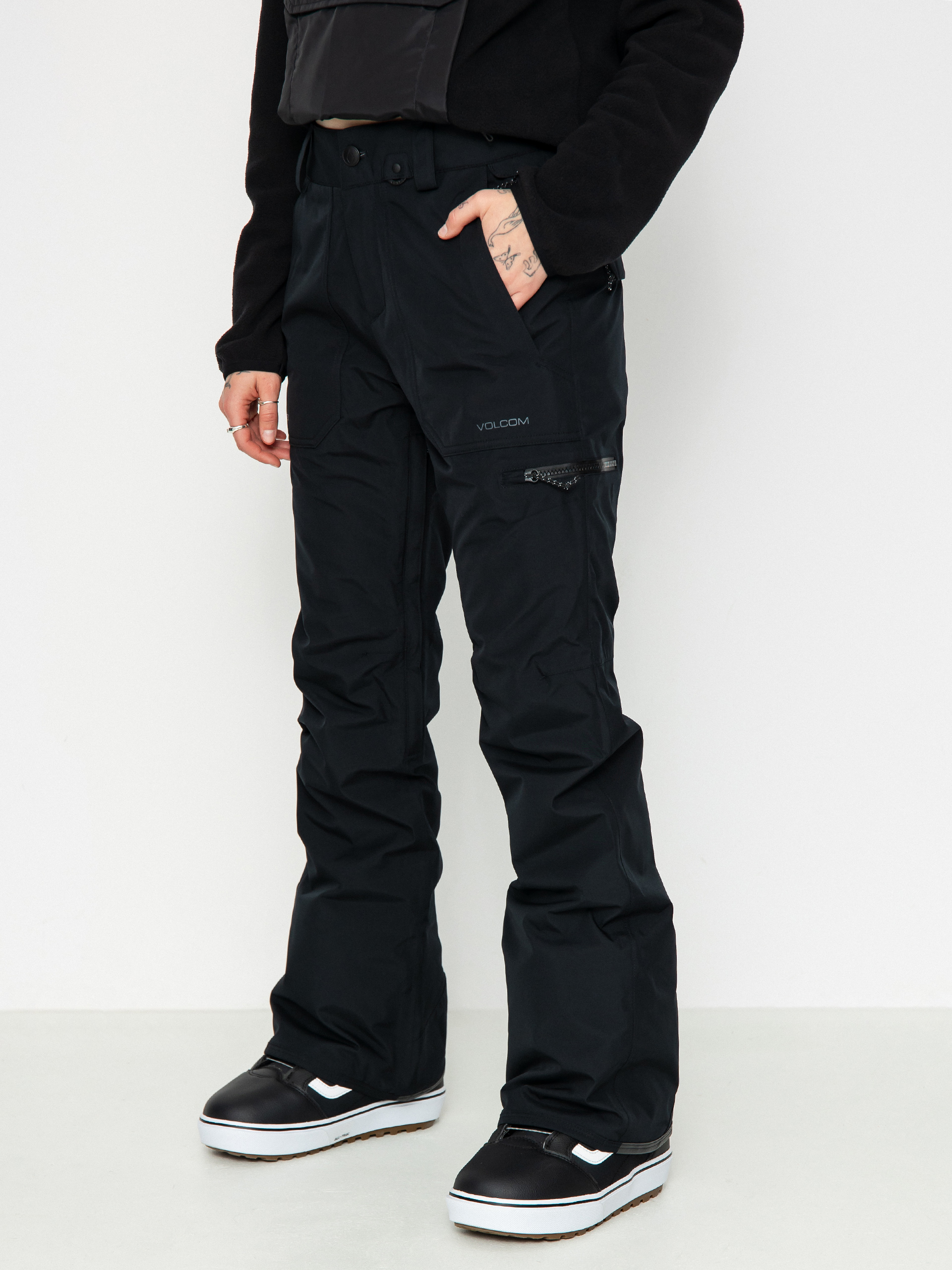 Pentru femei Pantaloni pentru snowboard Volcom Knox Ins Gore Tex (black)