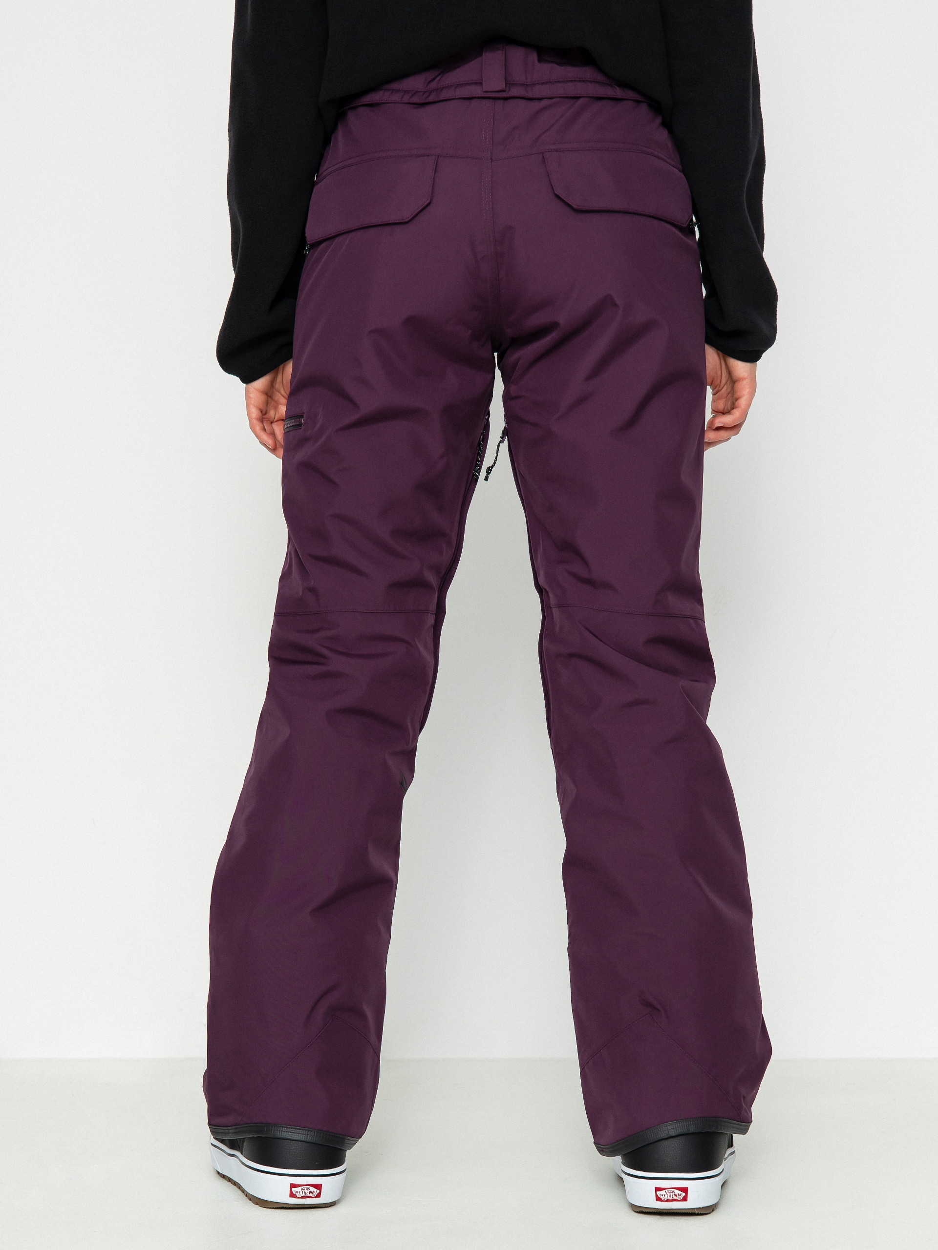 Pentru femei Pantaloni pentru snowboard Volcom Knox Ins Gore Tex (blackberry)