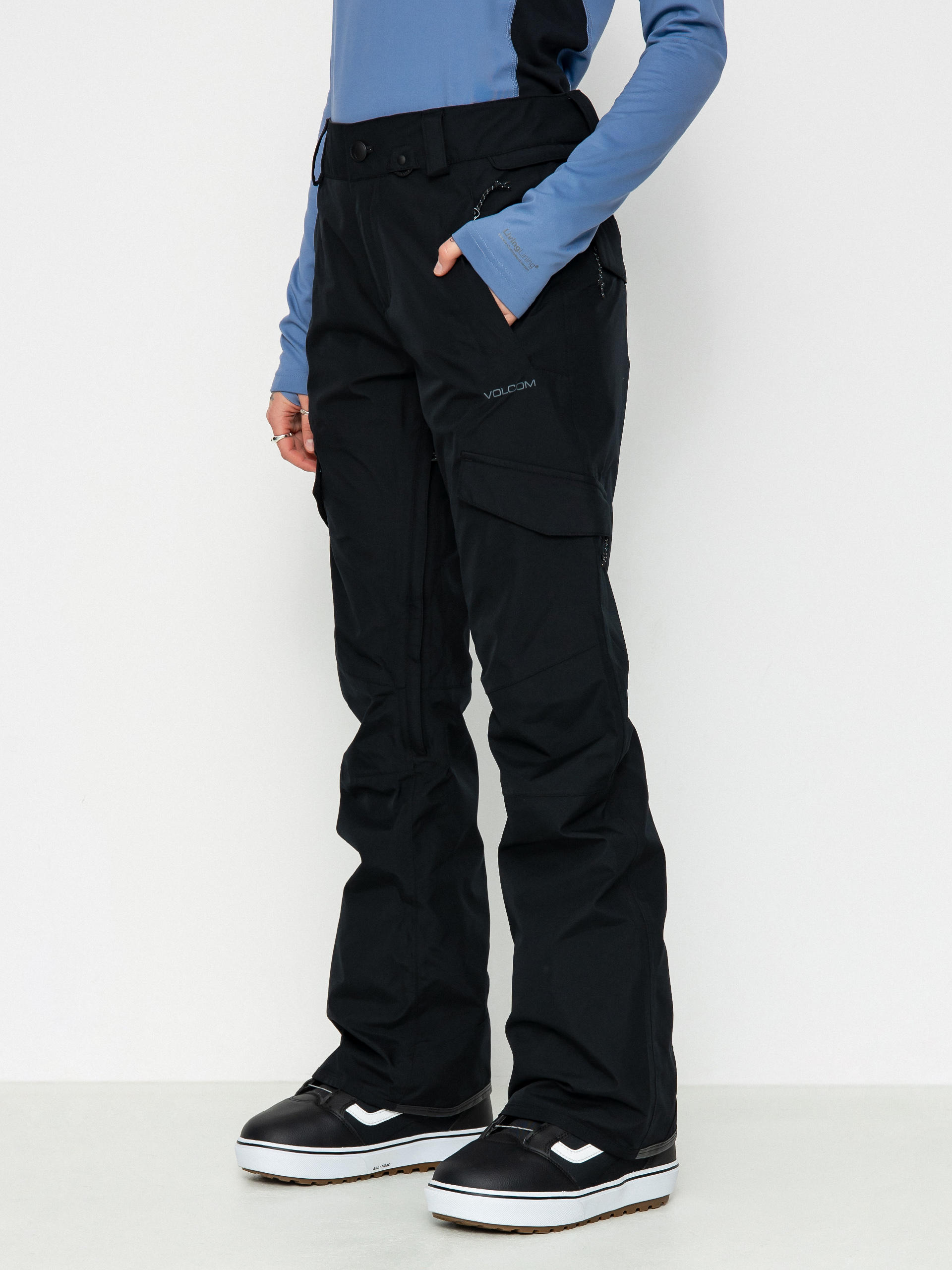 Pantaloni pentru snowboard Volcom Aston Gore Tex Wmn (black)