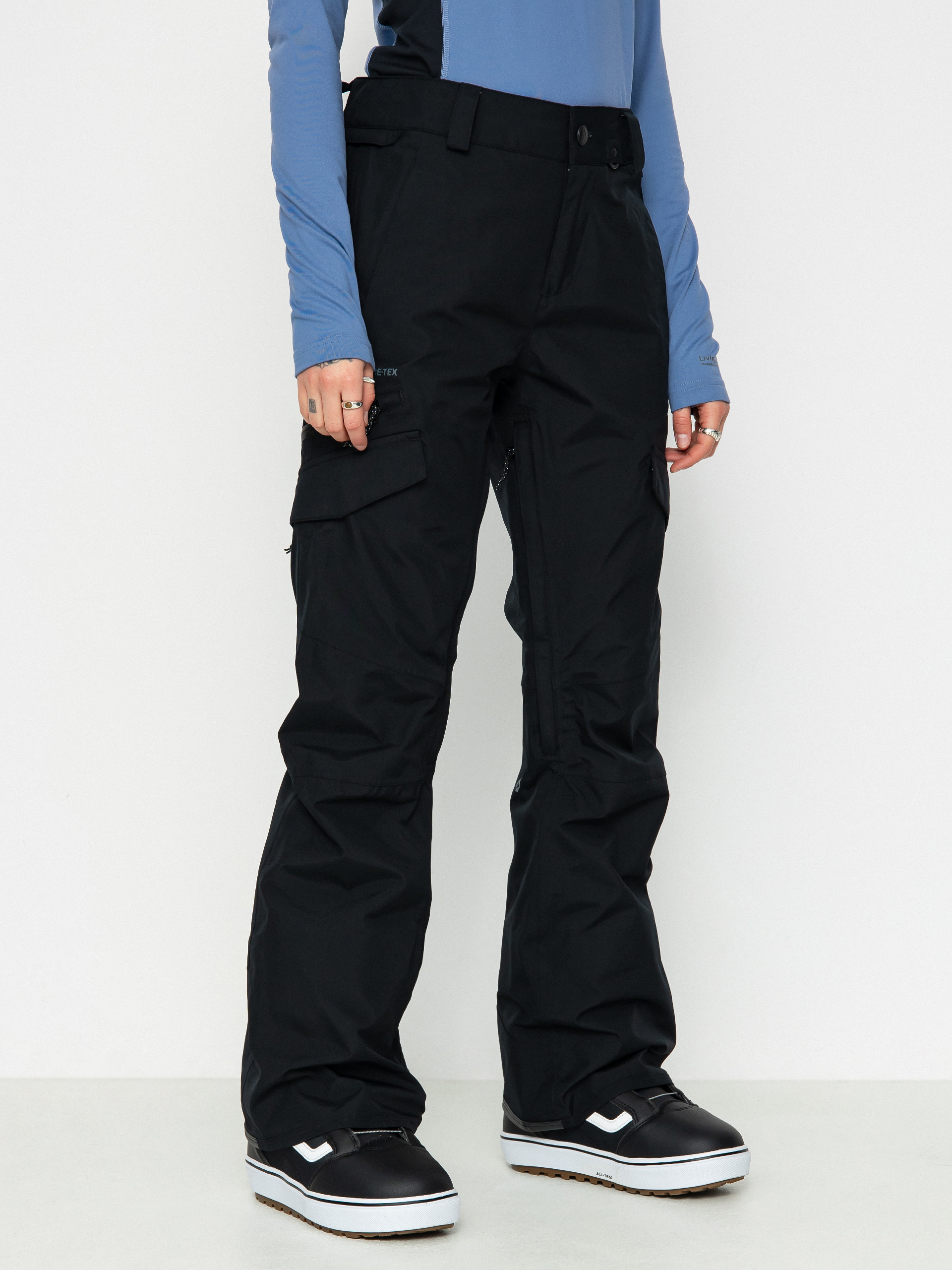 Pentru femei Pantaloni pentru snowboard Volcom Aston Gore Tex (black)