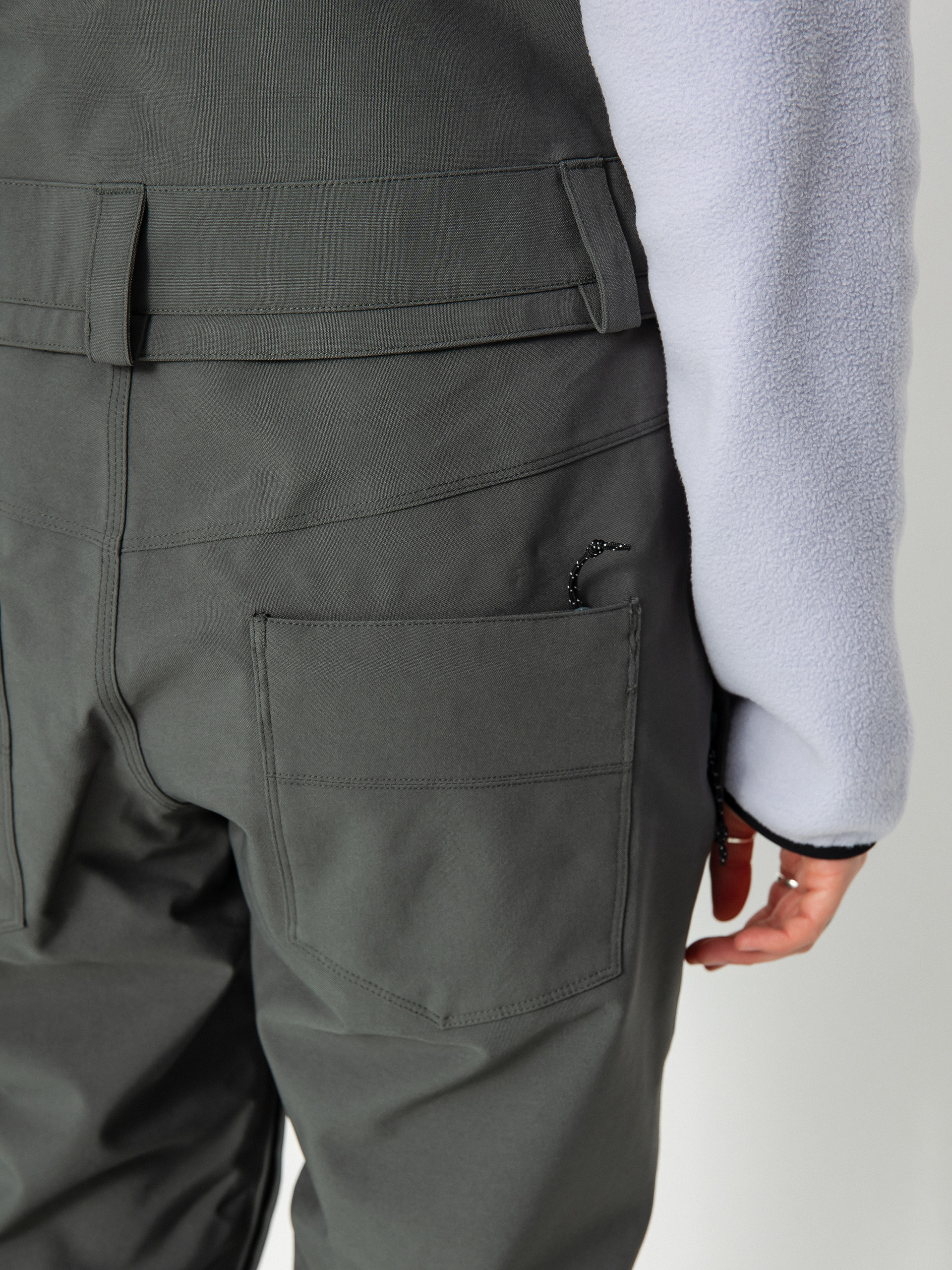 Pentru femei Pantaloni pentru snowboard Volcom Swift Bib Overall (eucalyptus)