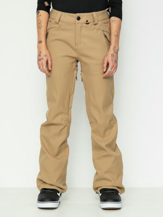 Pantaloni pentru snowboard Volcom Species Stretch Wmn (dark khaki)