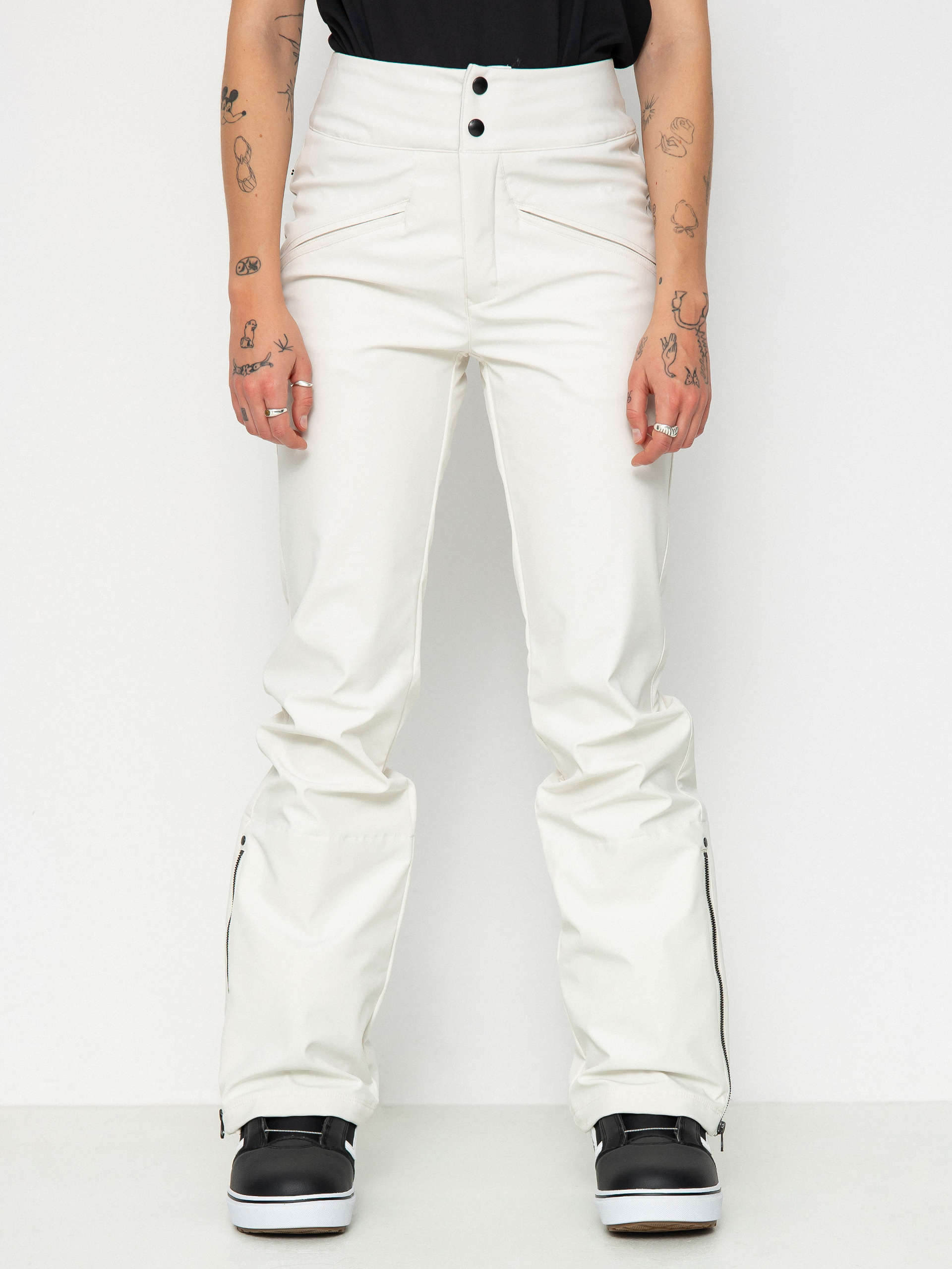 Pantaloni pentru snowboard Volcom Battle Stretch Hr Wmn (moonbeam)