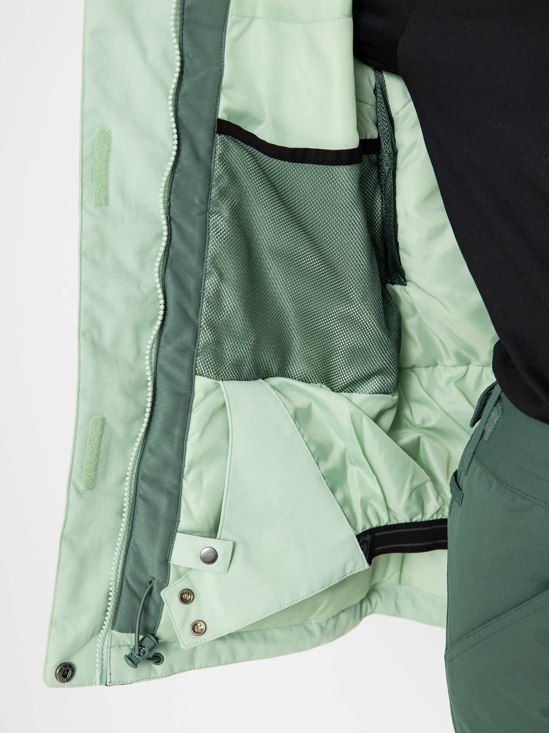 Pentru femei Geacă de snowboard Roxy Jetty Block (dark forest wild)