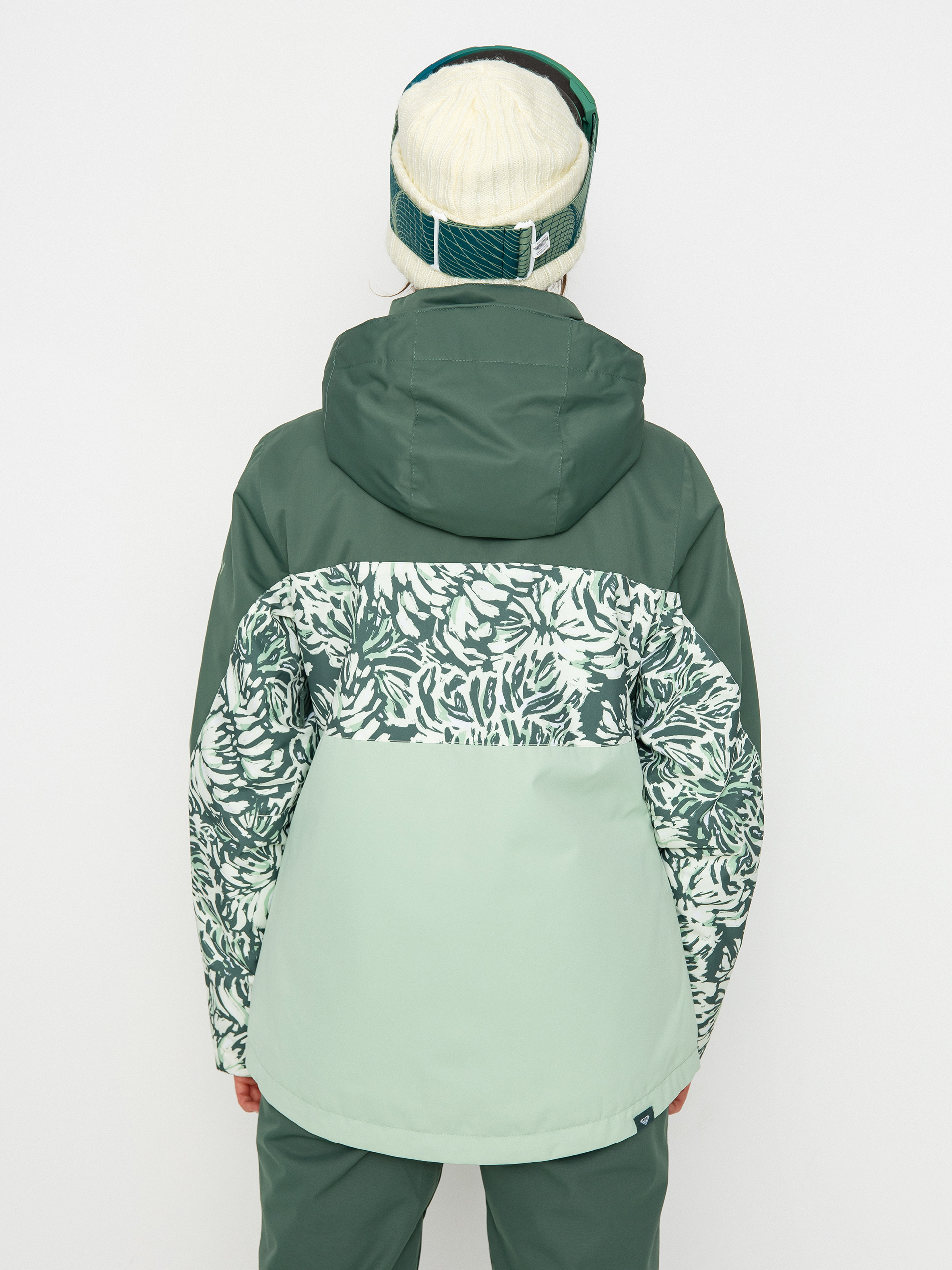 Pentru femei Geacă de snowboard Roxy Jetty Block (dark forest wild)