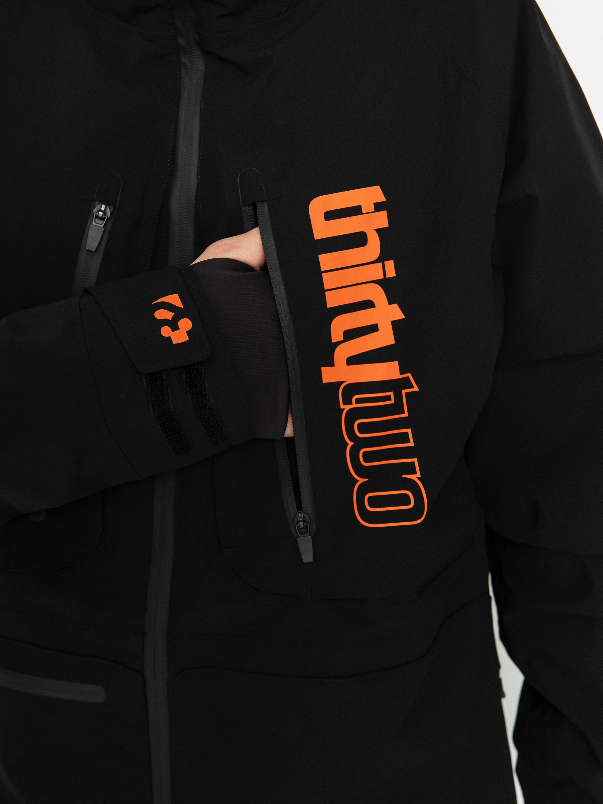 Pentru bărbați Geacă de snowboard ThirtyTwo Tm (black)