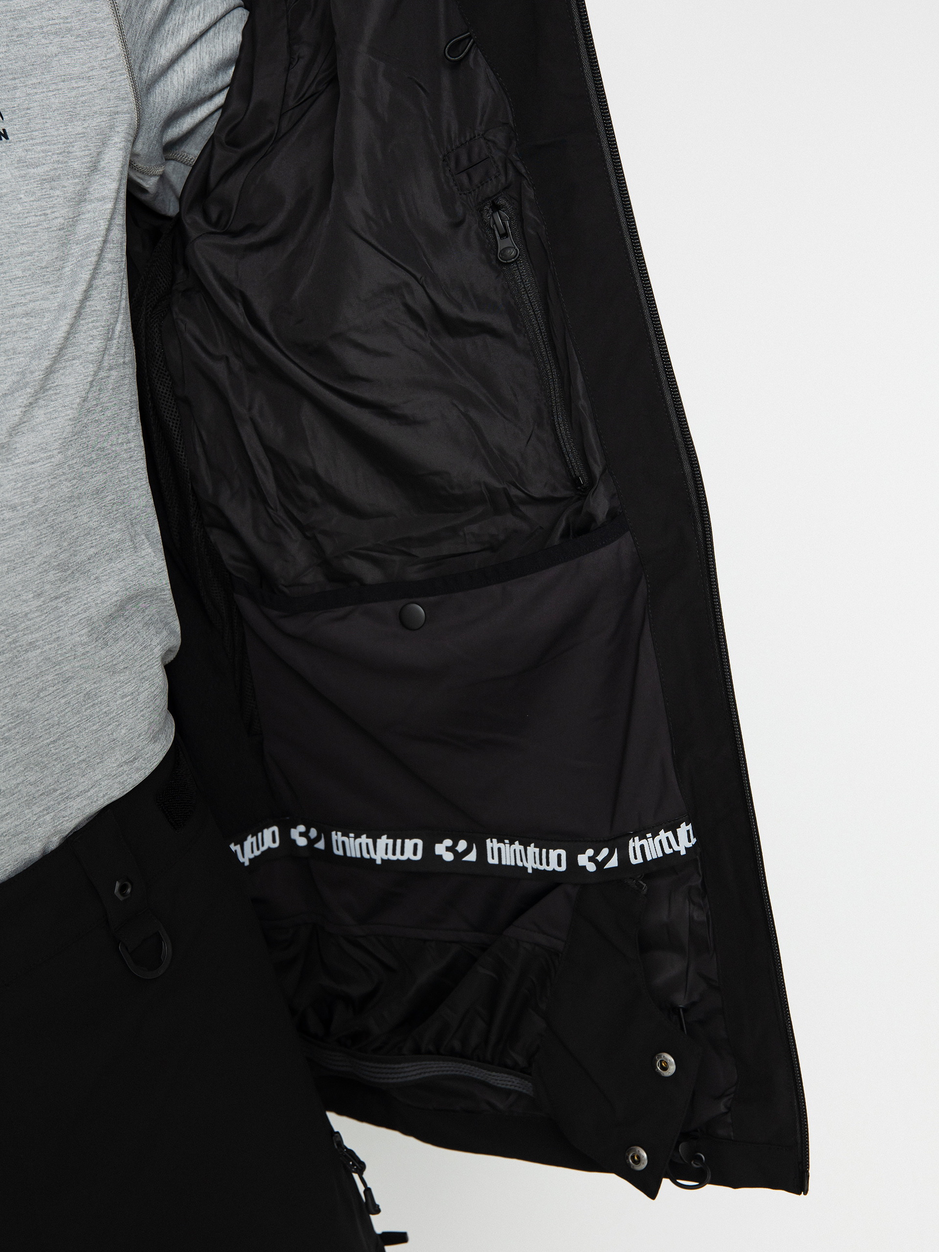 Pentru bărbați Geacă de snowboard ThirtyTwo Tm (black)