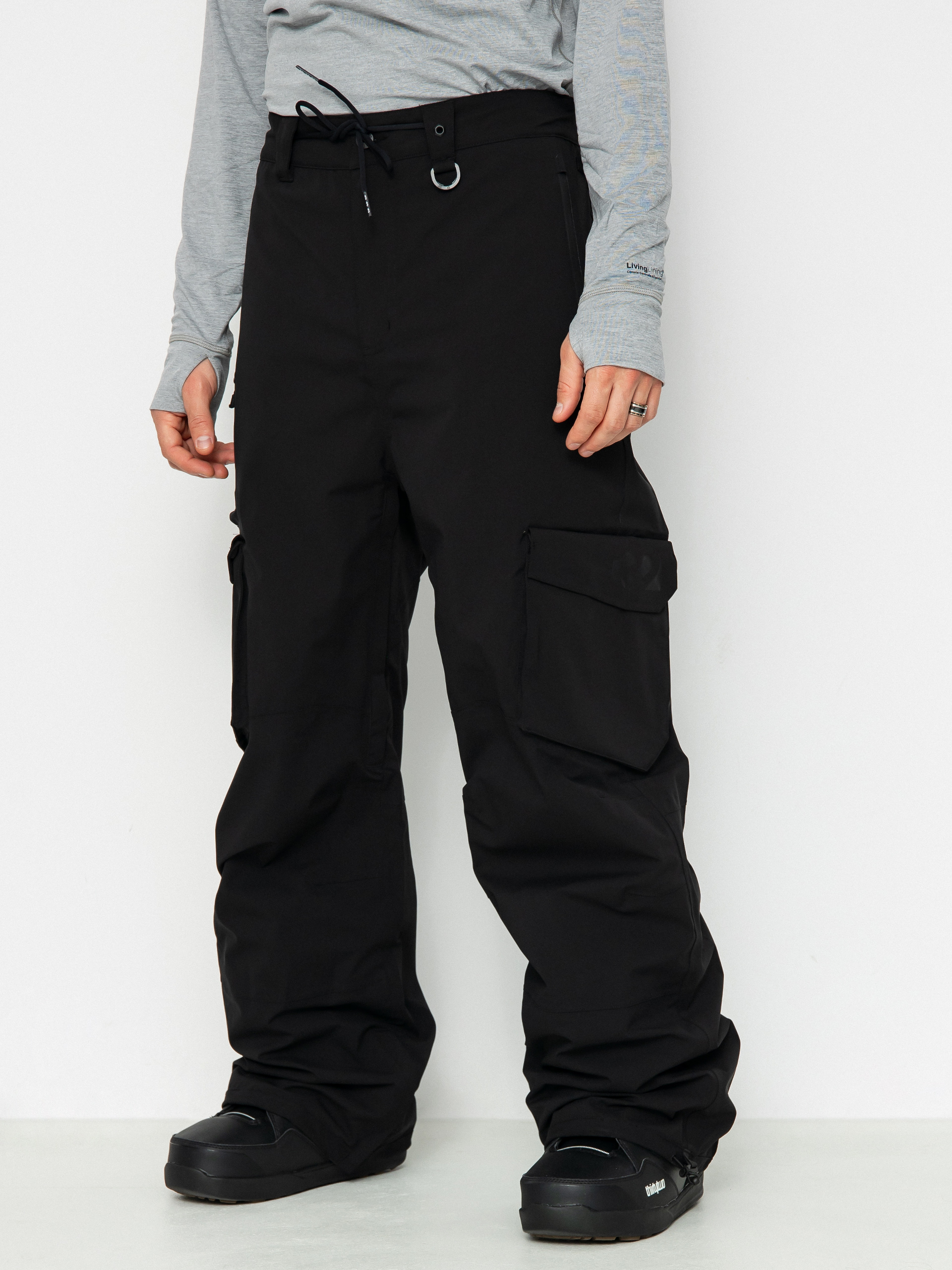 Pentru bărbați Pantaloni pentru snowboard ThirtyTwo Blahzay Cargo (black)