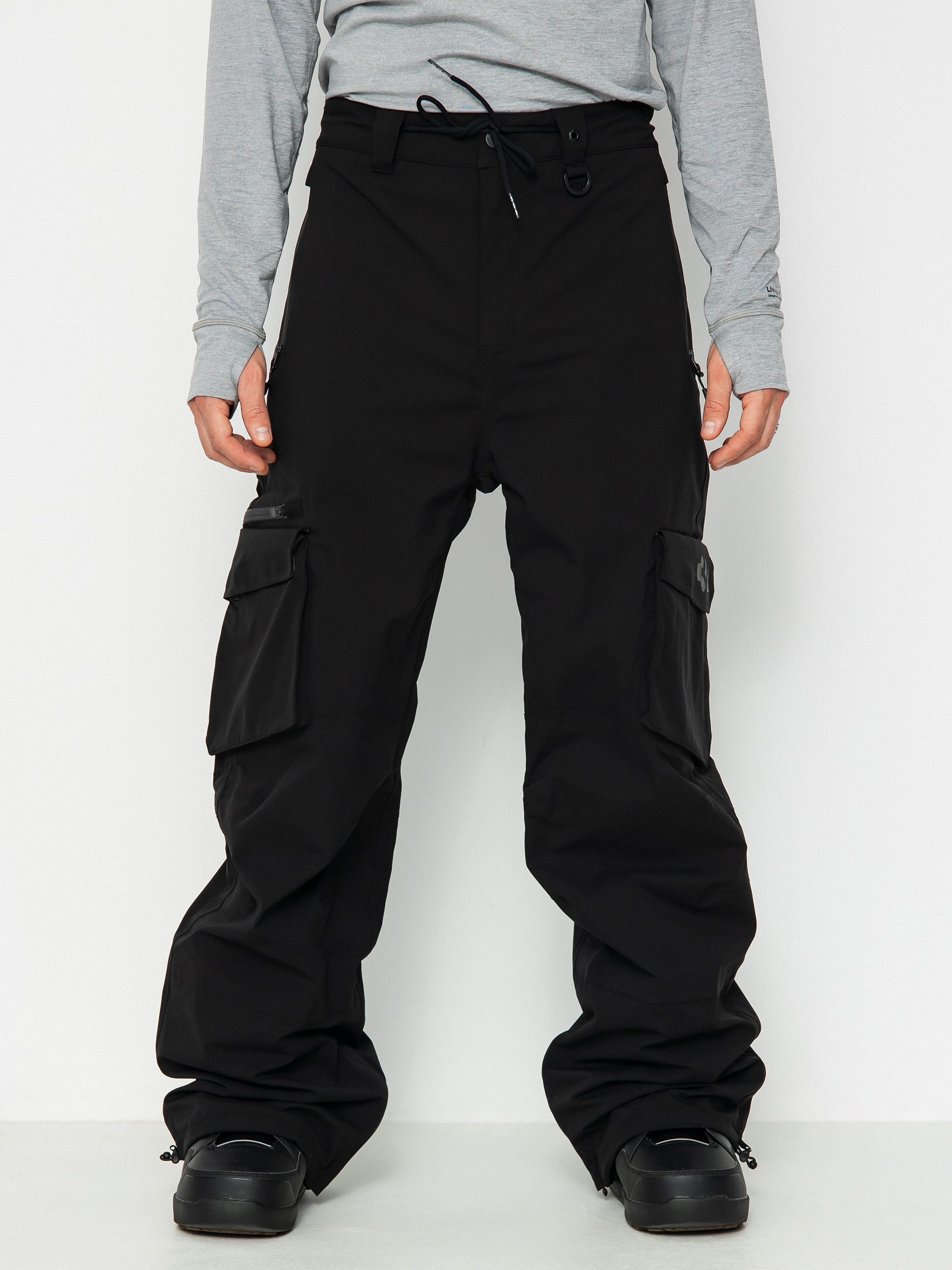 Pentru bărbați Pantaloni pentru snowboard ThirtyTwo Blahzay Cargo (black)