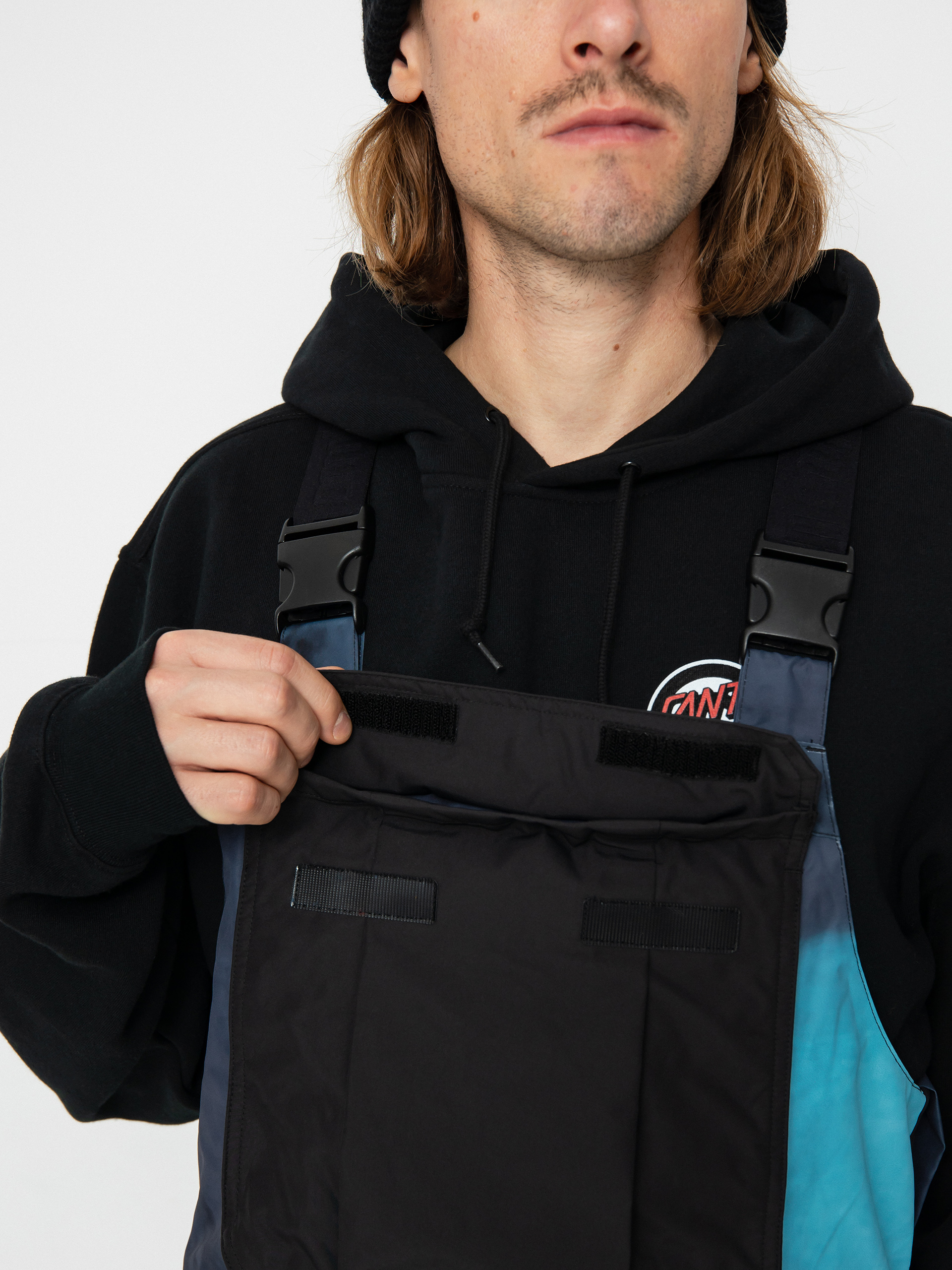 Pentru bărbați Pantaloni pentru snowboard ThirtyTwo Basement Bib (haze)