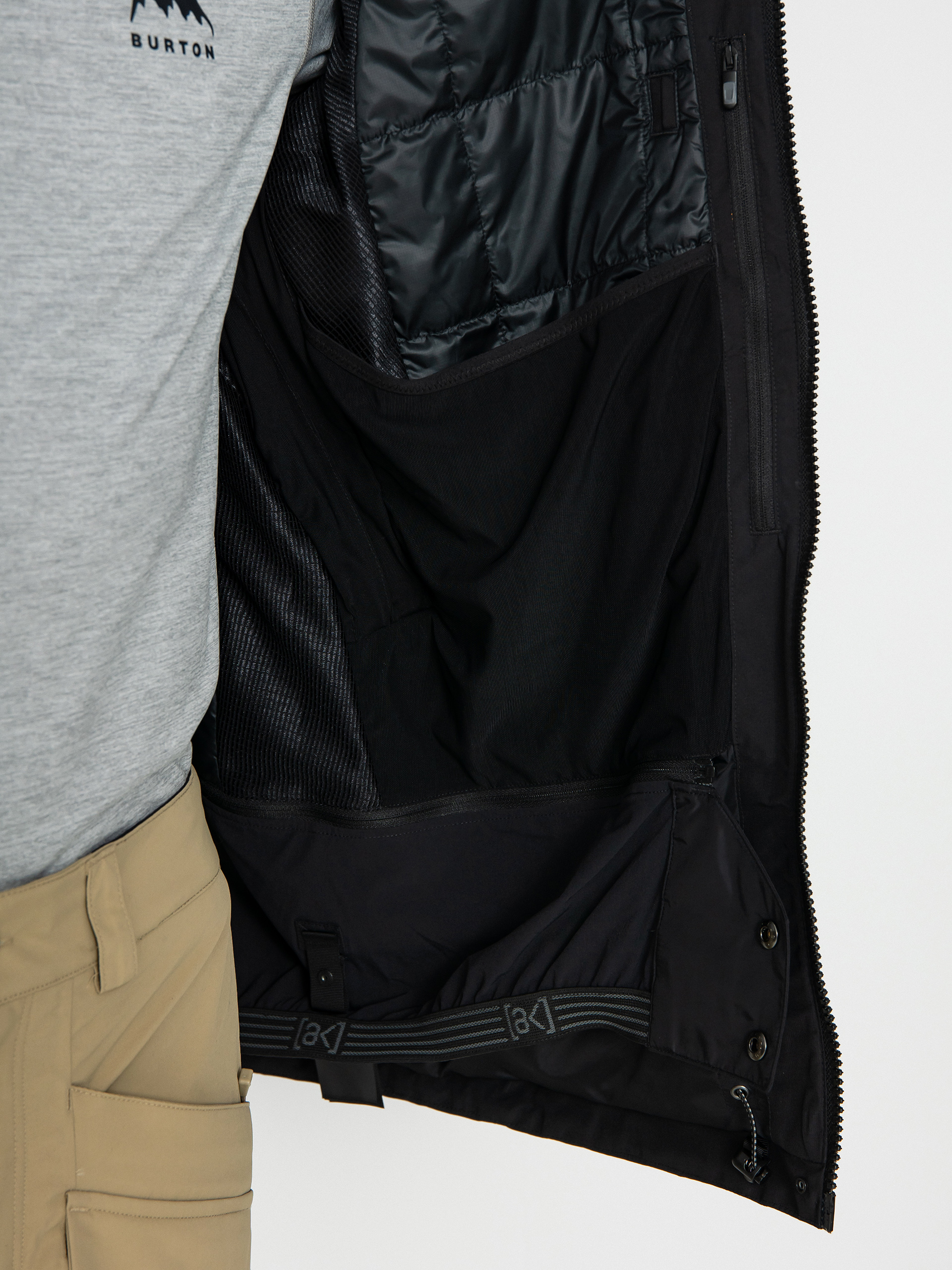 Pentru bărbați Geacă de snowboard Burton Ak Gore Swash (true black)