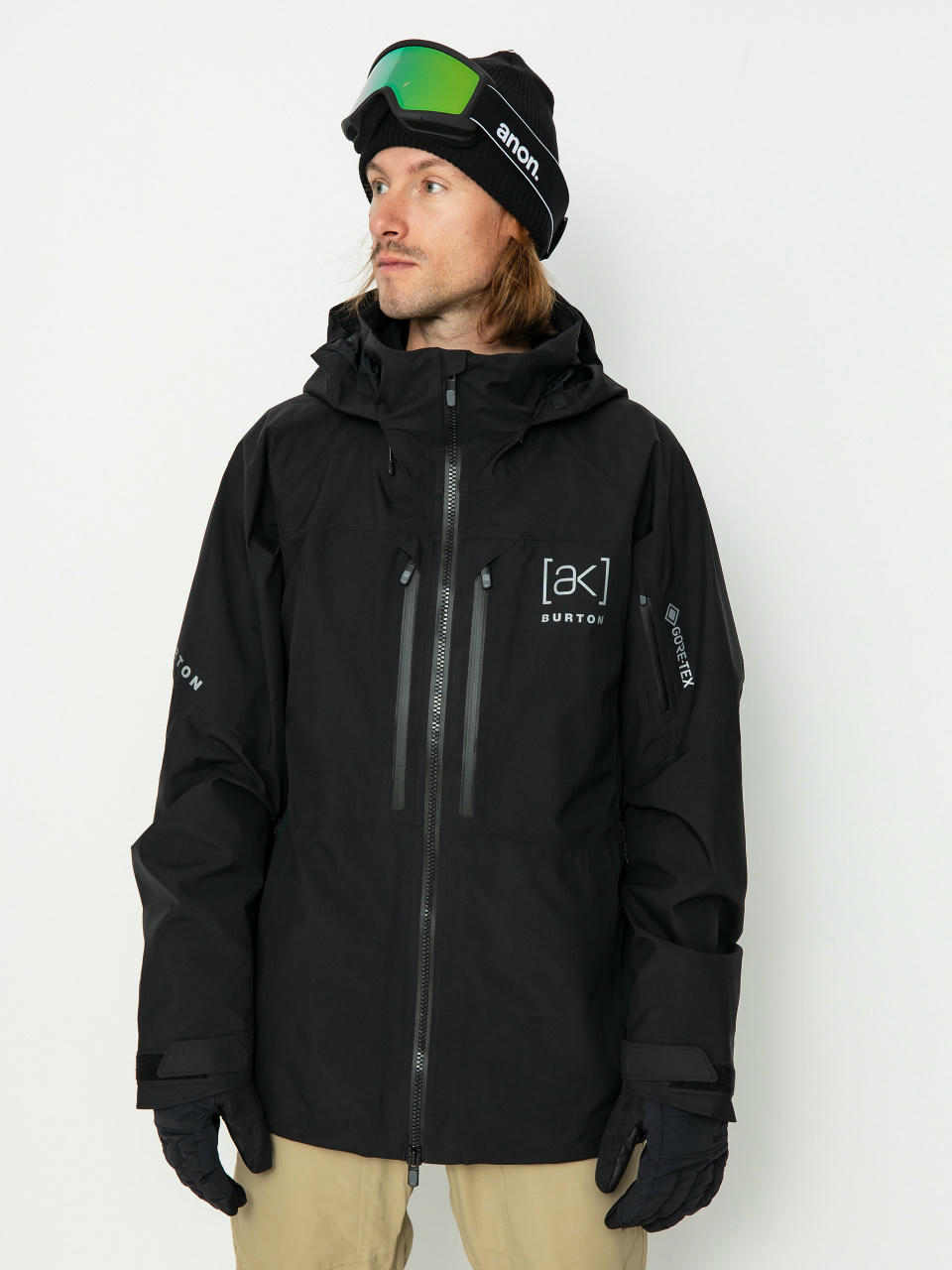 Pentru bărbați Geacă de snowboard Burton Ak Gore Swash (true black)