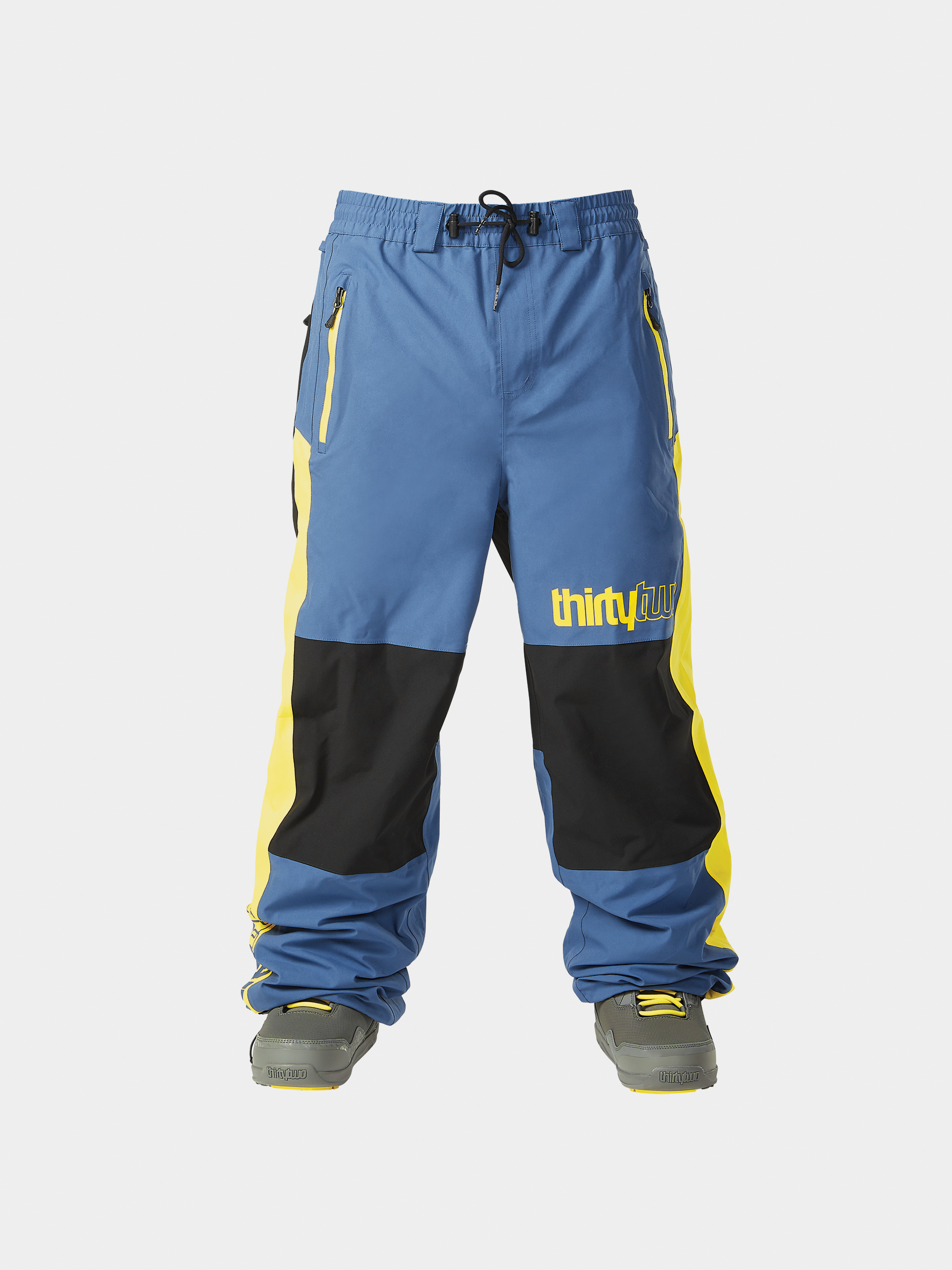Pantaloni pentru snowboard ThirtyTwo Sweeper (blue/yellow)