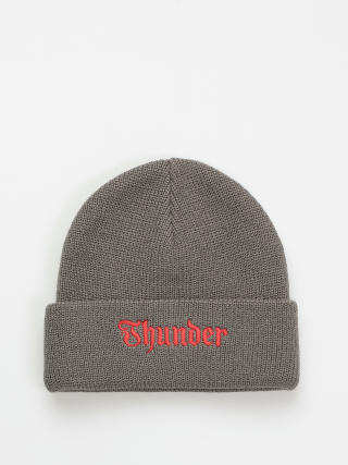 Căciulă Thunder Script Cuff Beanie (charcoal/red)