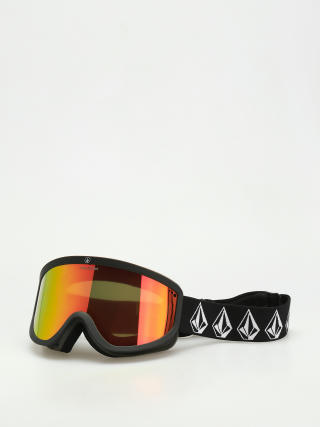 Ochelari pentru snowboard Volcom Footprints (matte black stone/red chrome+bl yellow)