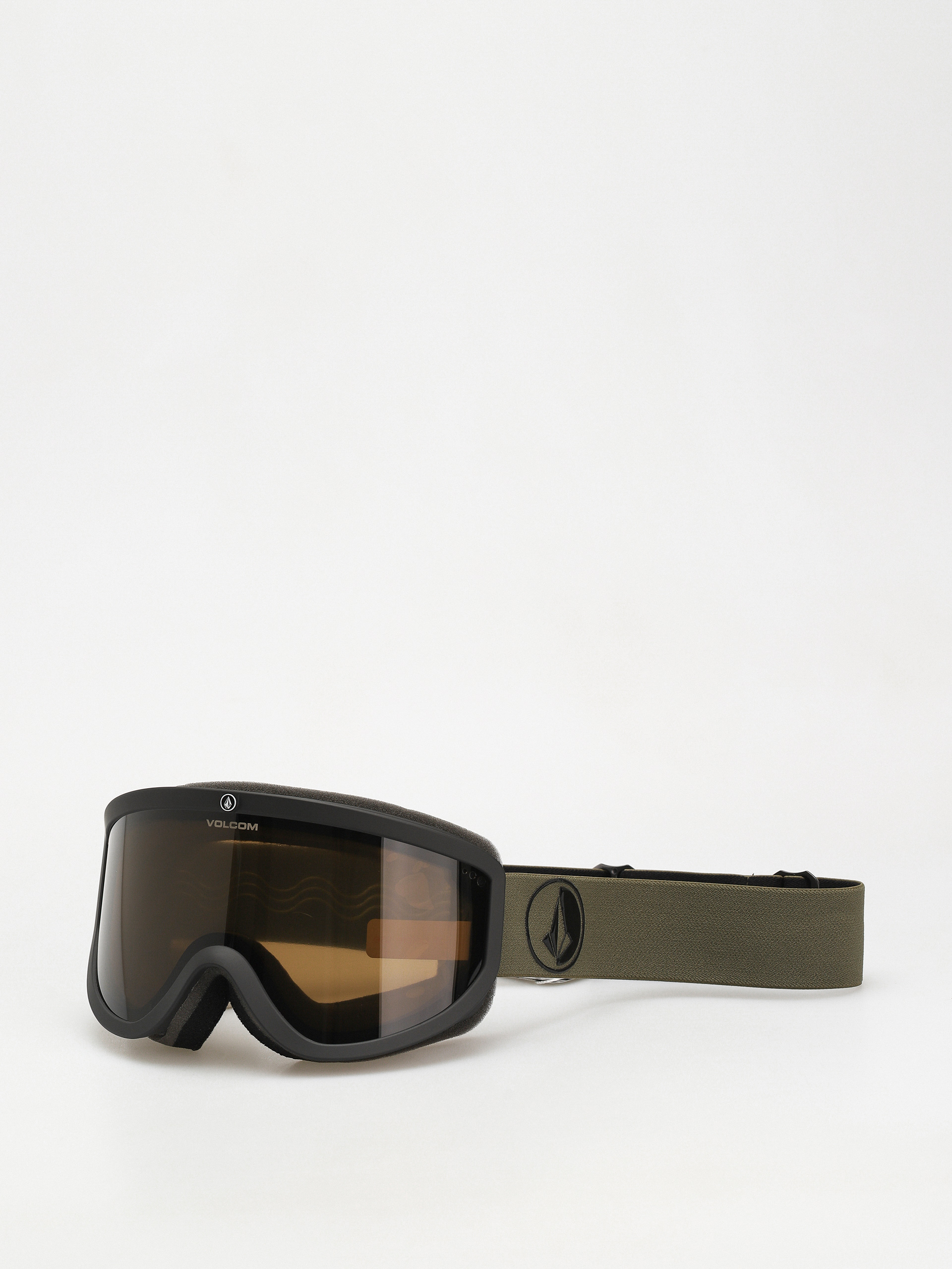 Ochelari pentru snowboard Volcom Footprints (military/black/light bronze+bl yellow)