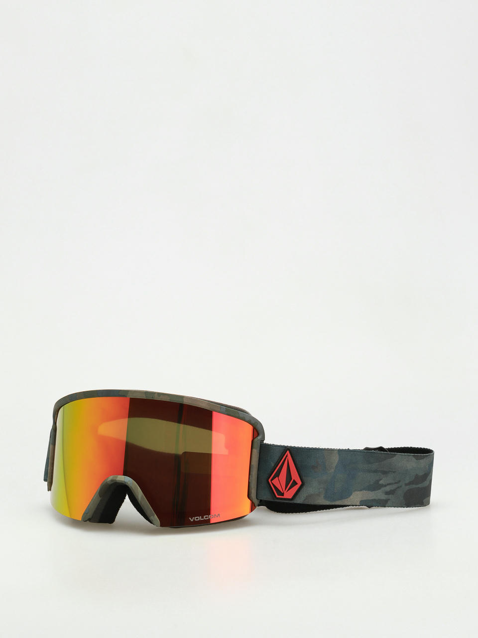 Ochelari pentru snowboard Volcom Garden (cloudwash camo/red chrome+bl yellow)