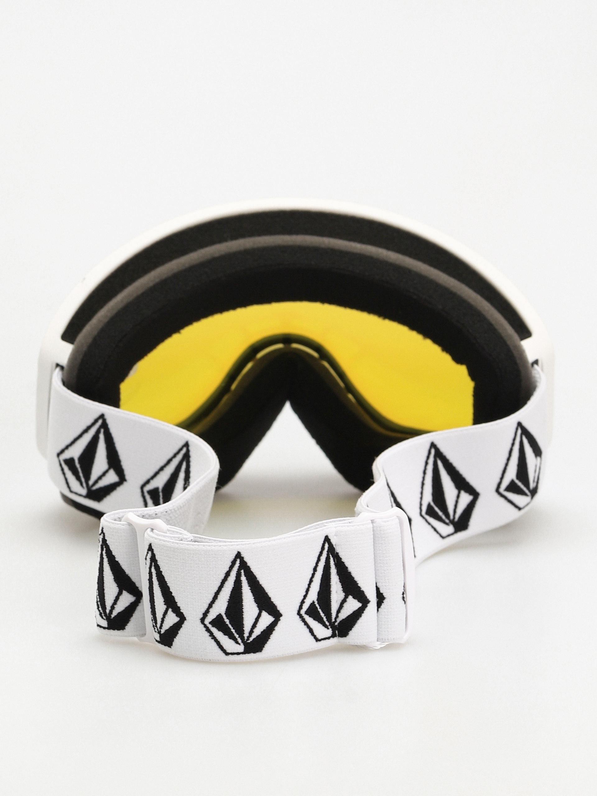 Ochelari pentru snowboard Volcom Footprints (matte white stone/ice chrome+bl dark grey)