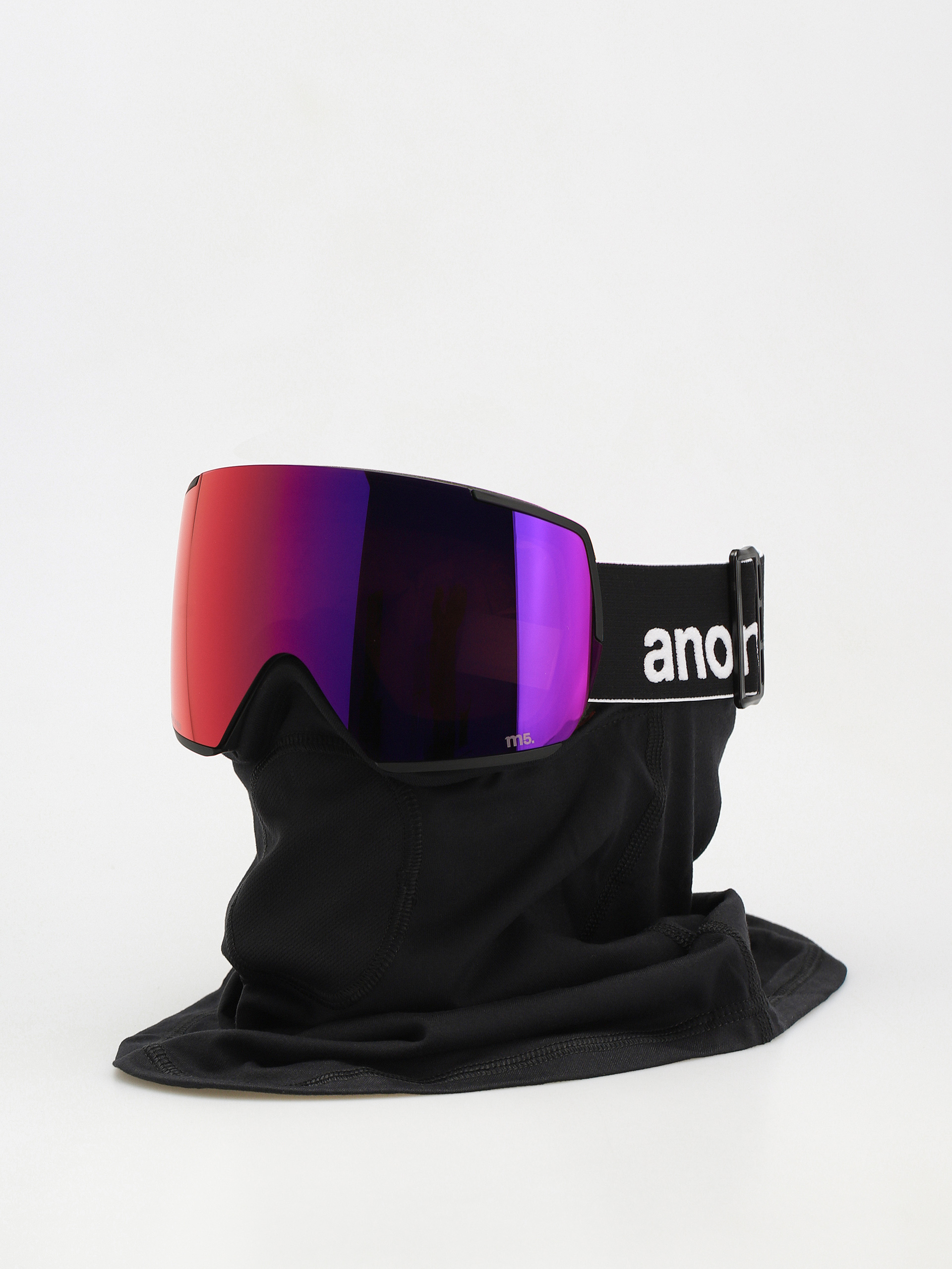 Ochelari pentru snowboard Anon M5 (black/sunny red/cloudy burst)