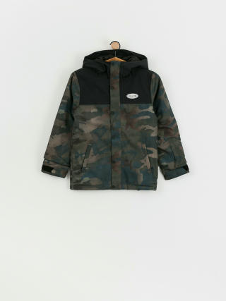 Geacă de snowboard Volcom Stone.91 Ins JR (cloudwash camo)