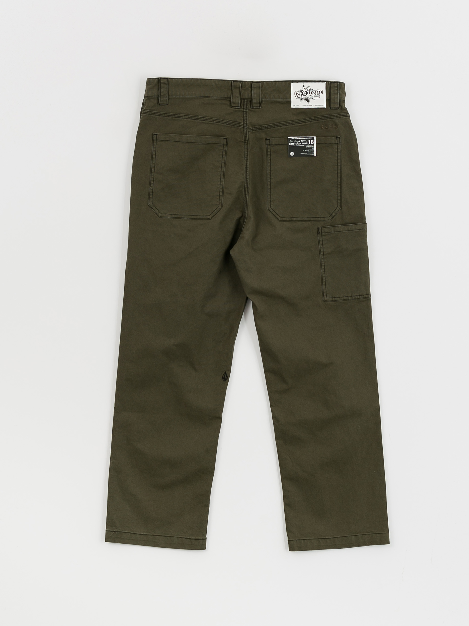 Pantaloni Volcom V Ent Fat Tony Kraftsman (squadron green)