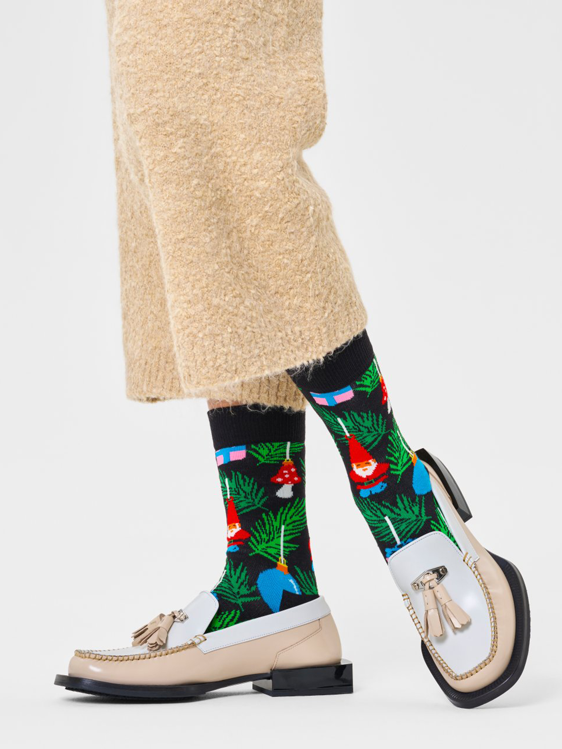 Șosete Happy Socks Christmas Tree Decoration (black)