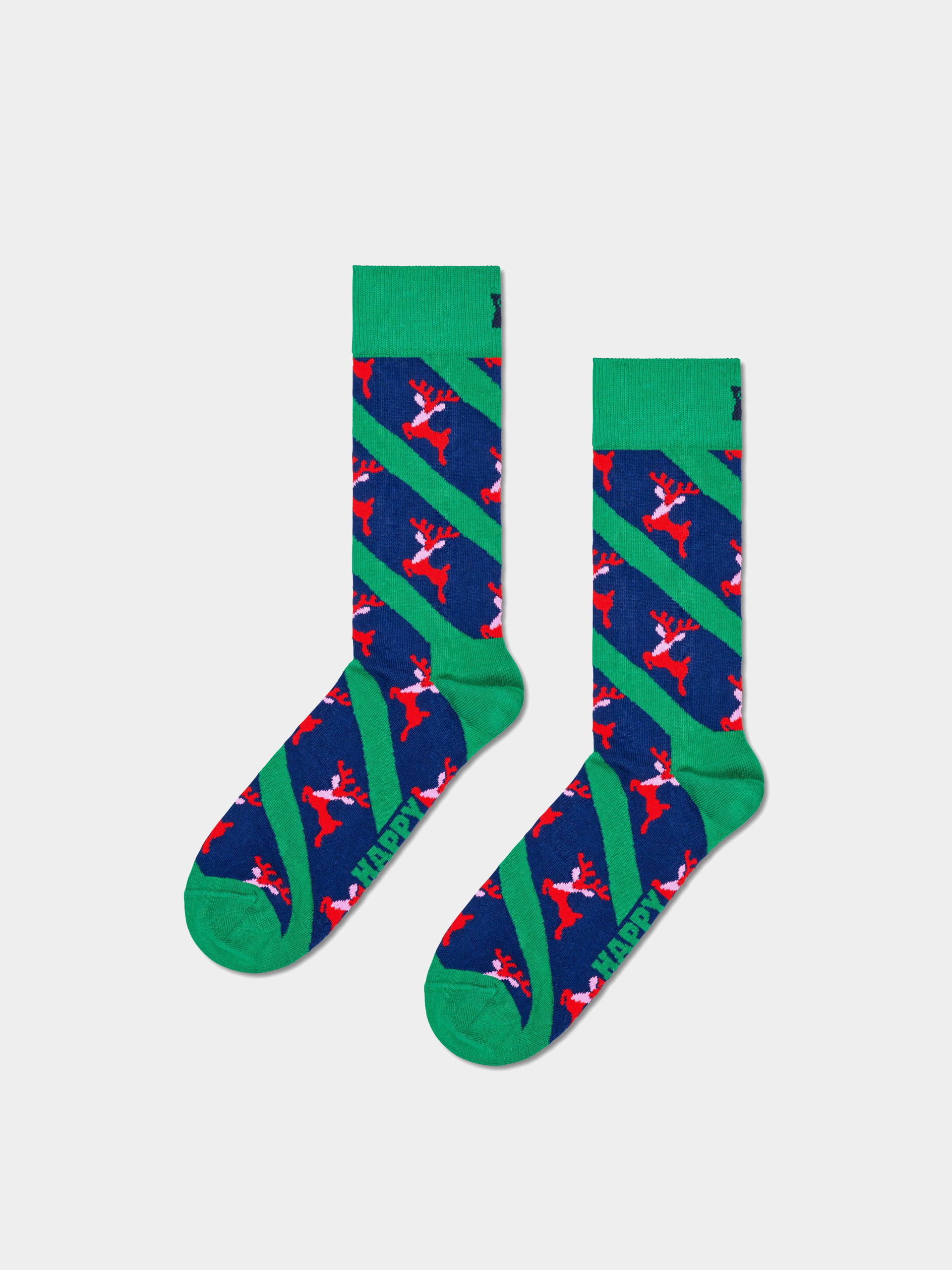 Șosete Happy Socks Reindeer (navy)