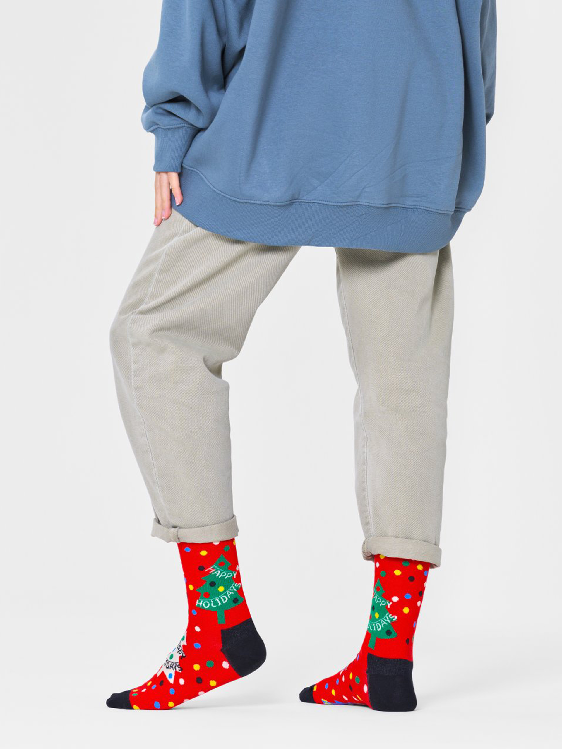 Șosete Happy Socks Happy Holidays (red)