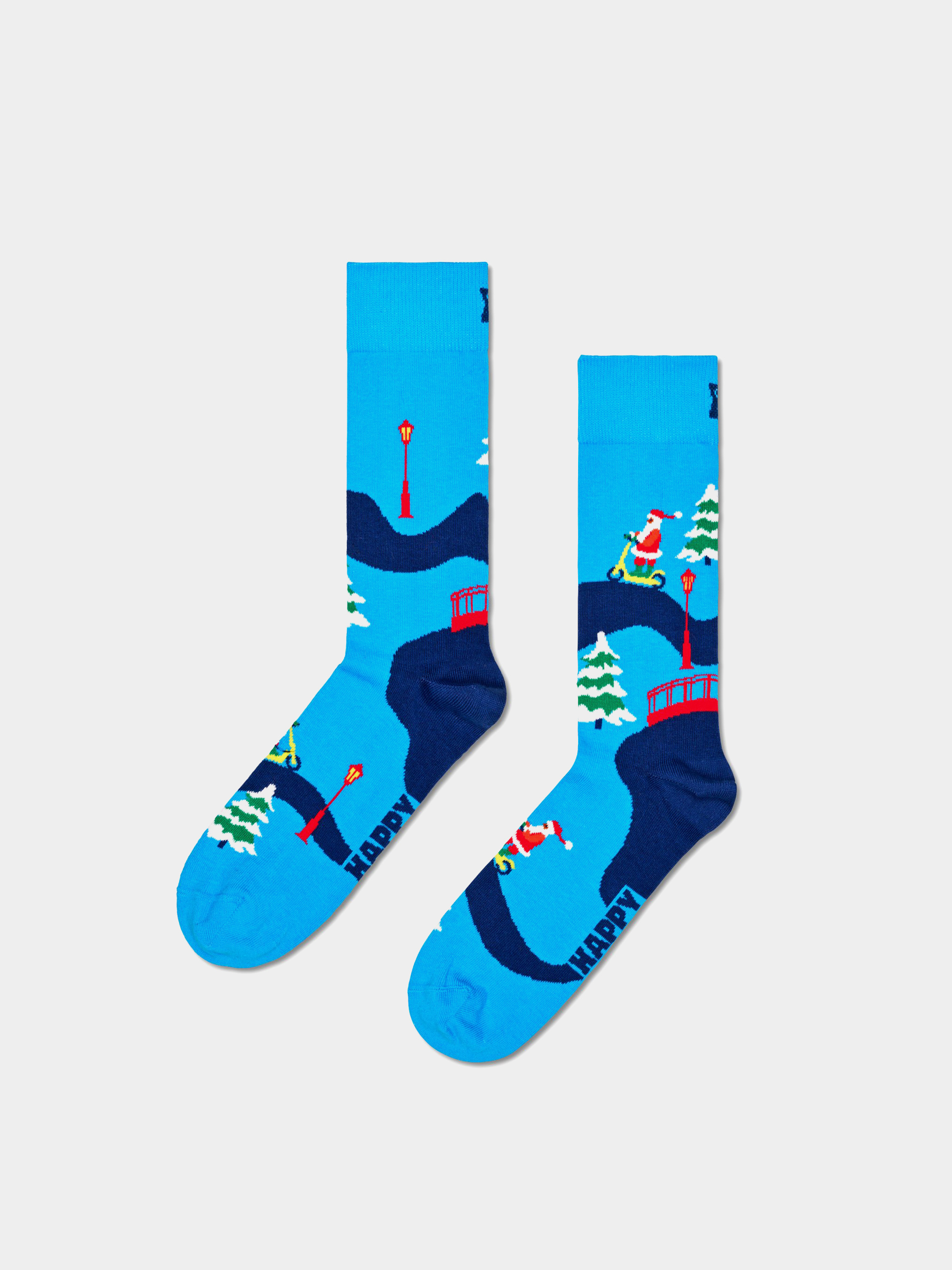 Șosete Happy Socks 4 Pack Santa's Workshops Gift Set (green)