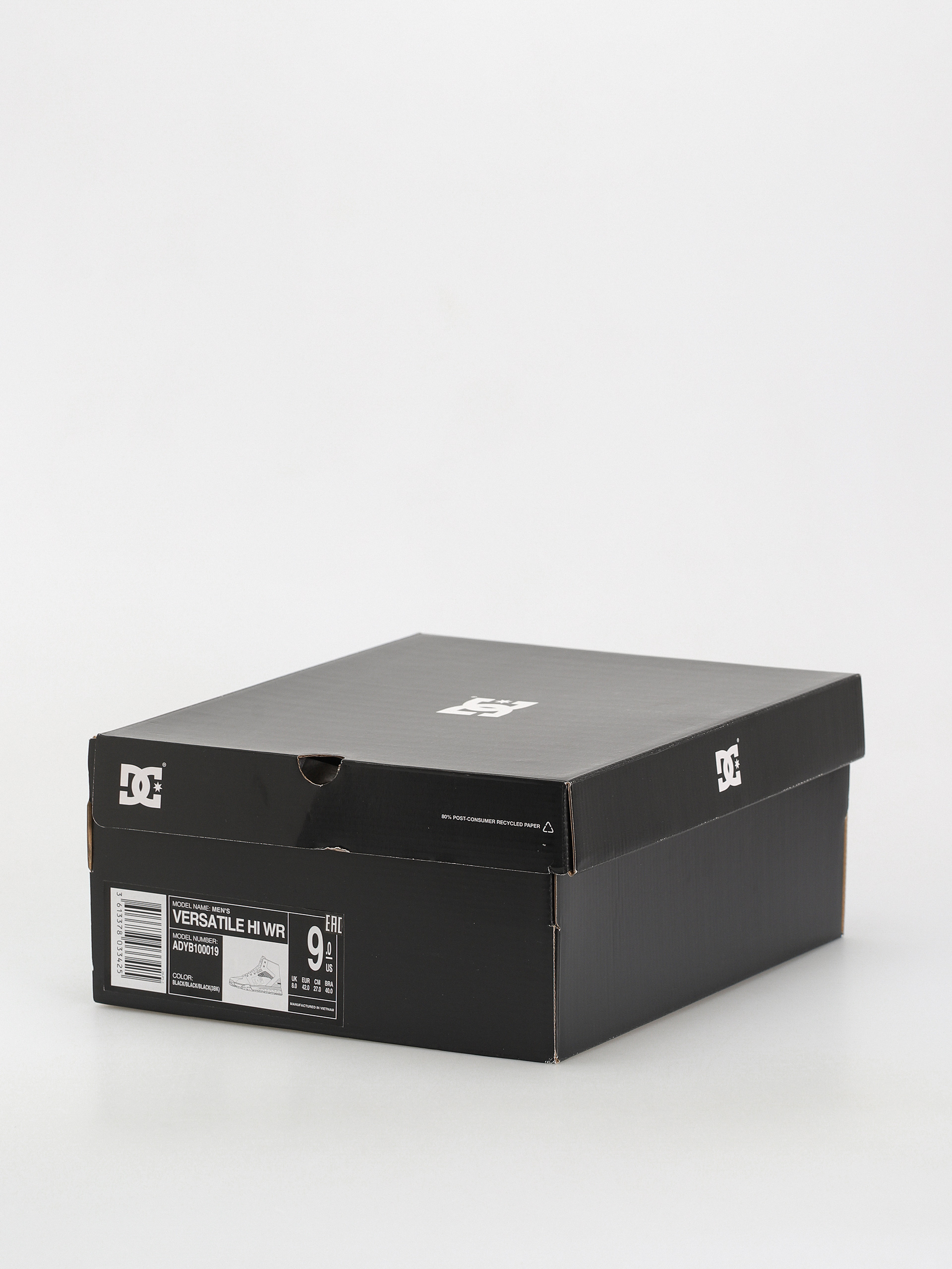 Pantofi DC Versatile Hi (black/black/black)