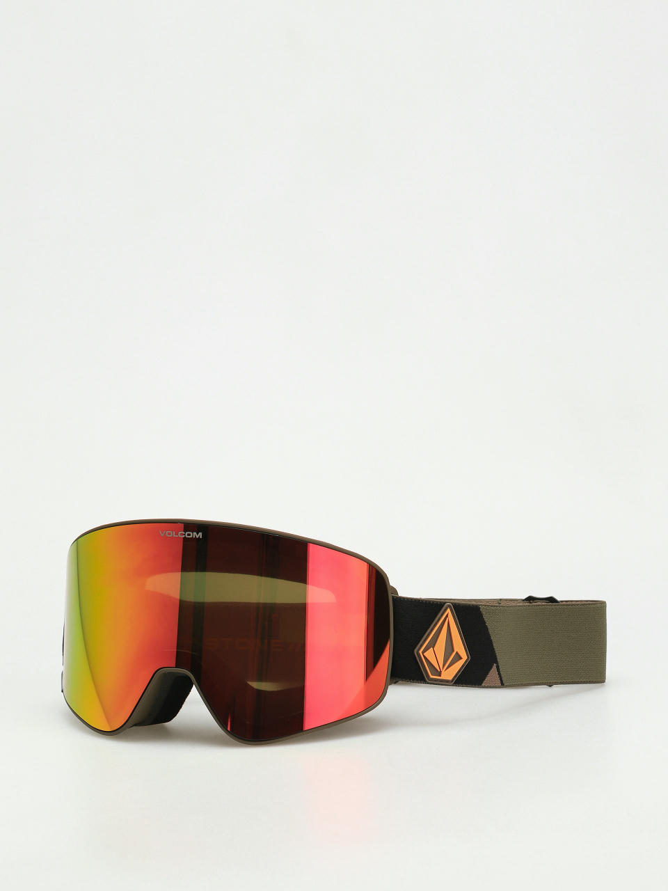 Ochelari pentru snowboard Volcom Odyssey (military/gold/red chrome+bl yellow)