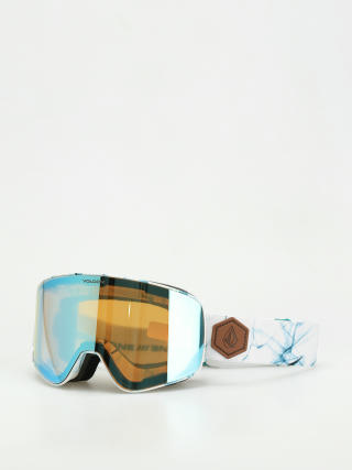 Ochelari pentru snowboard Volcom Odyssey (white ice/ice chrome+bl dark grey)