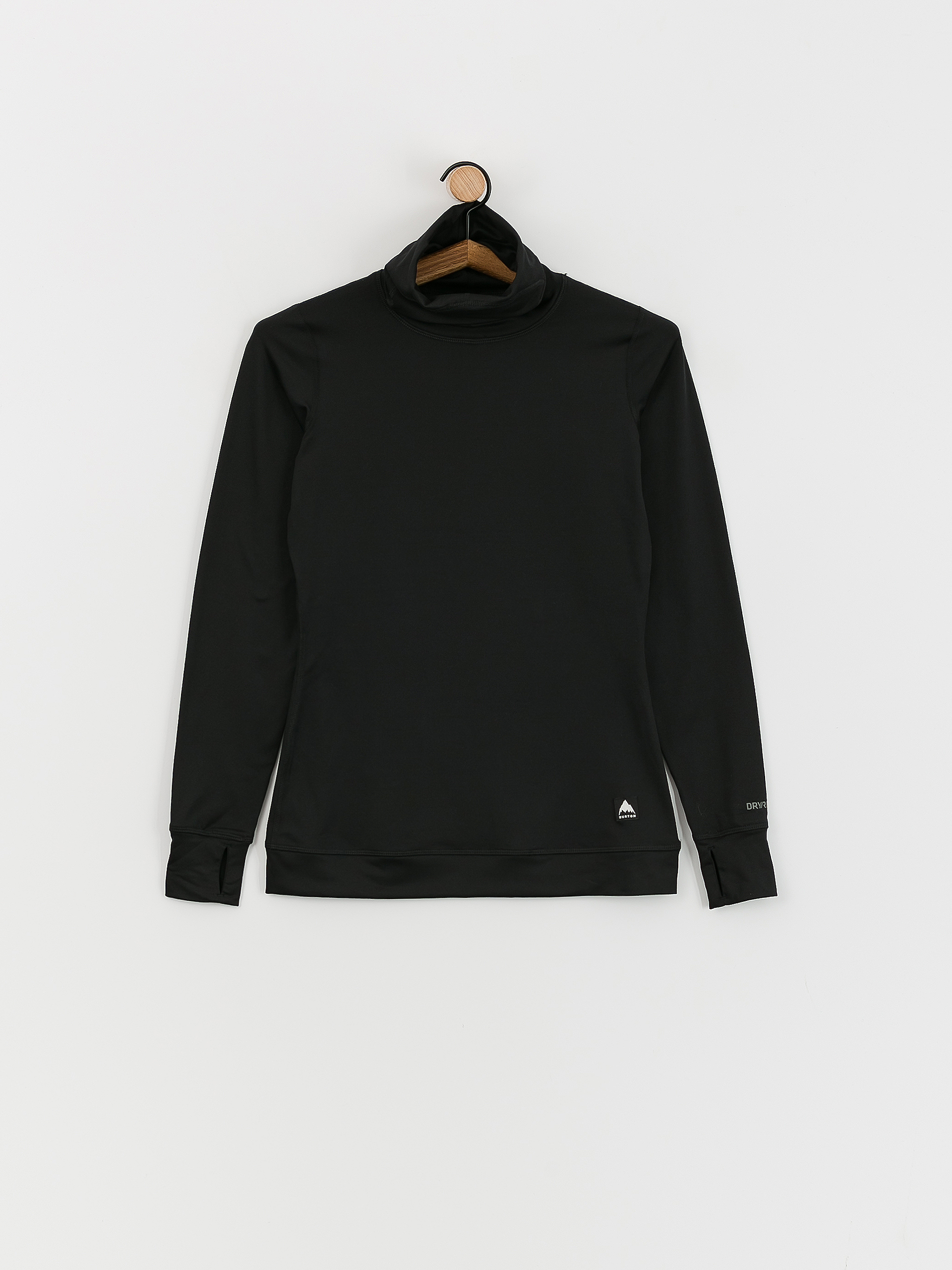 Pentru femei Longsleeve Burton Midweight Base Layer Long Neck (true black)