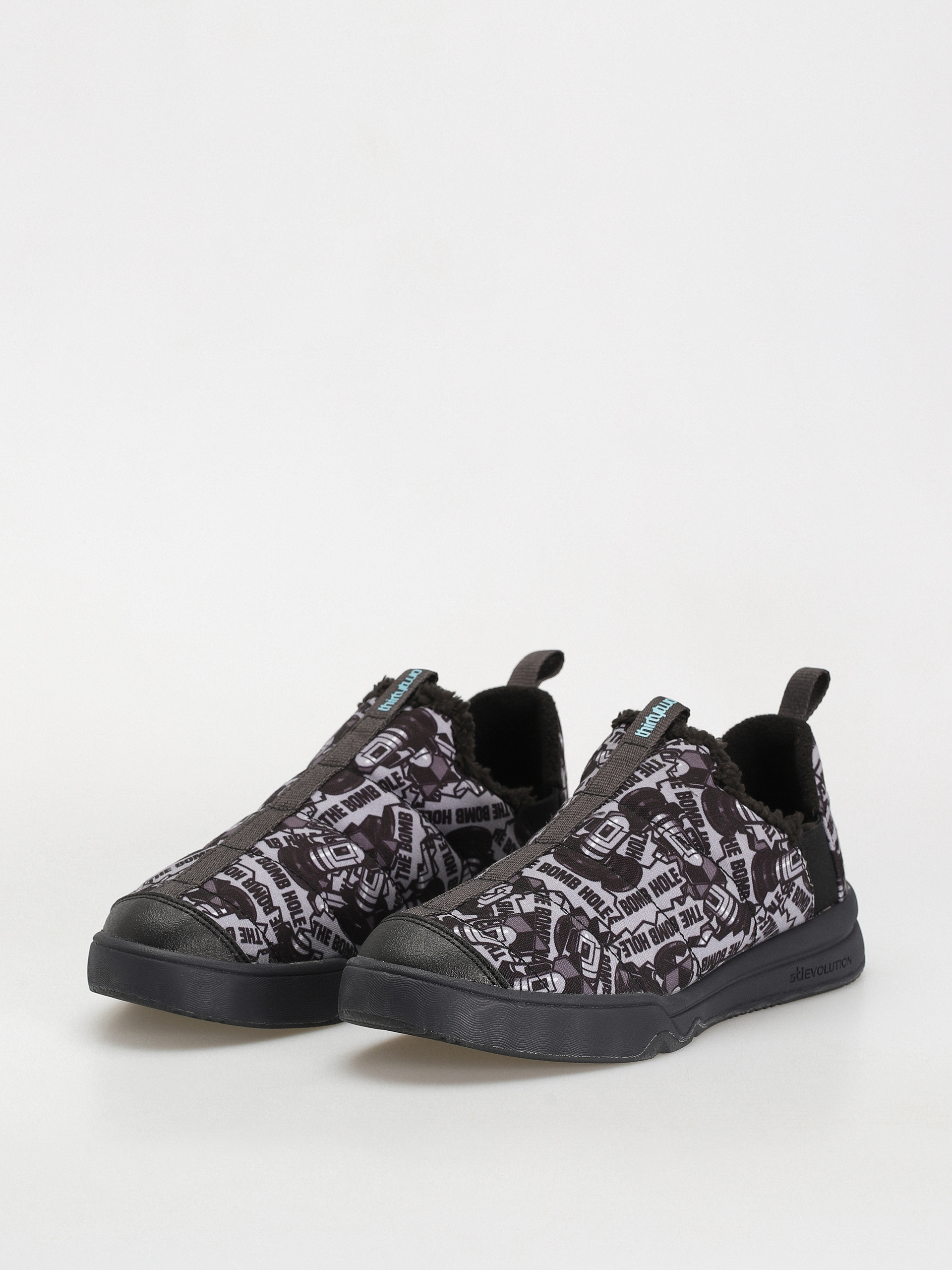Pantofi de iarnă ThirtyTwo The Lounger X Bomb Hole (black/print)